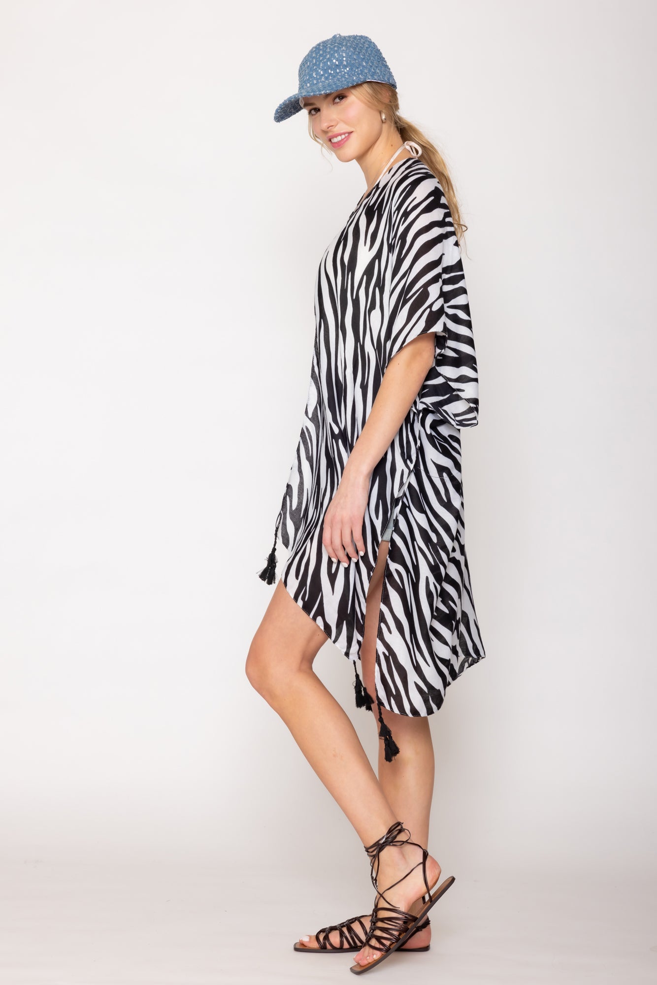 Animal Print Kimono