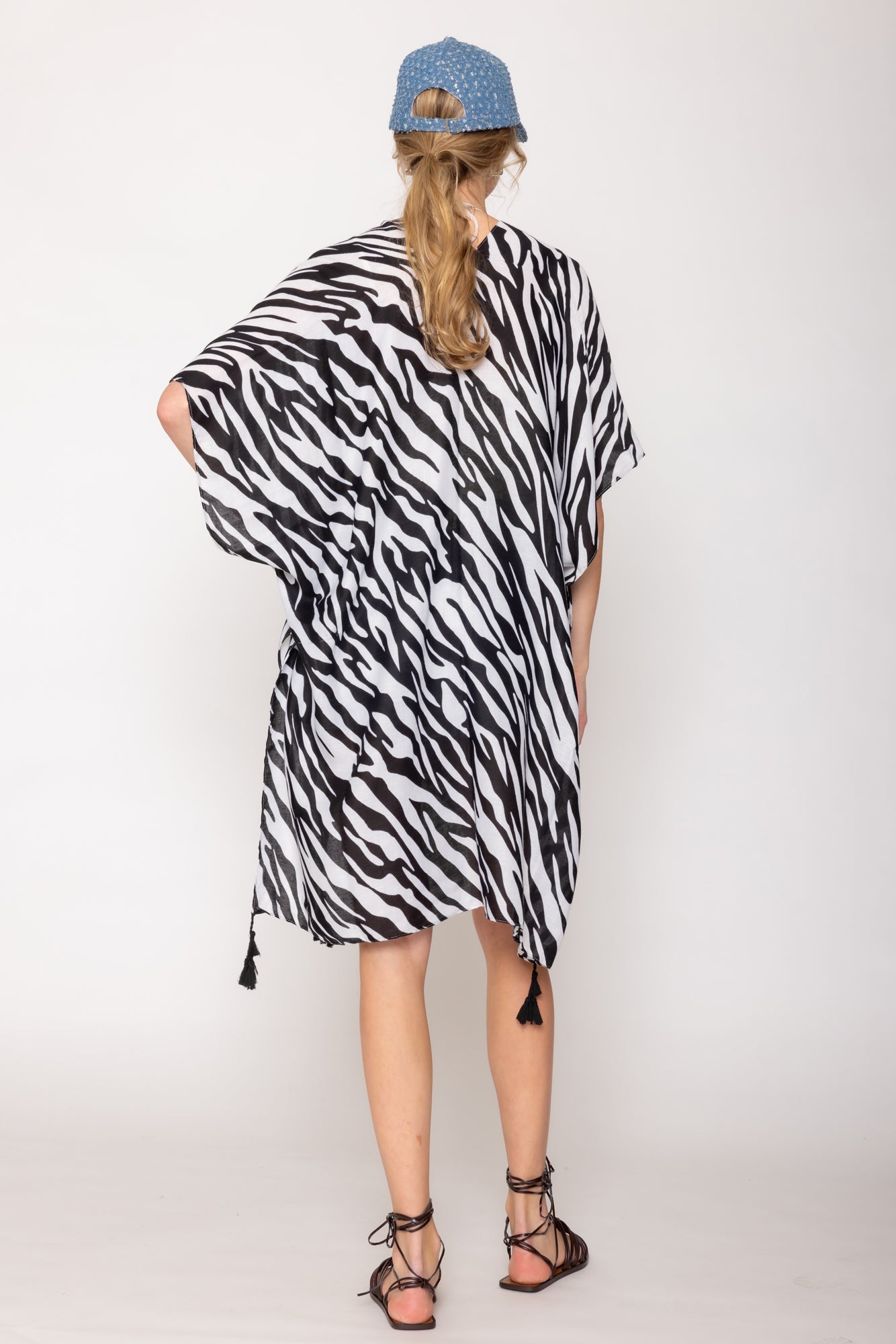 Animal Print Kimono