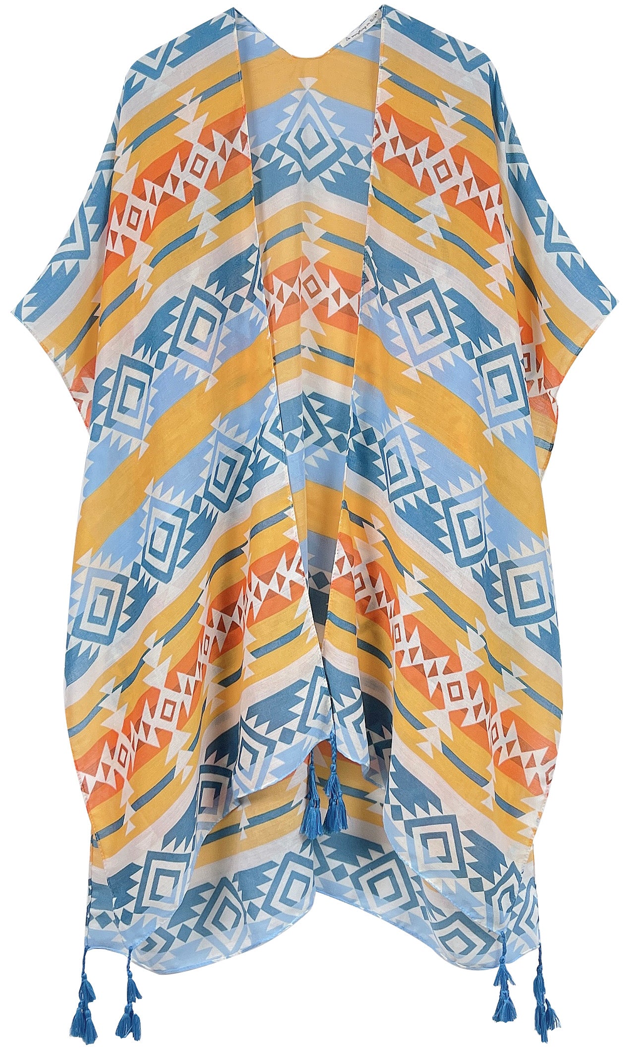 Aztec Print Kimono