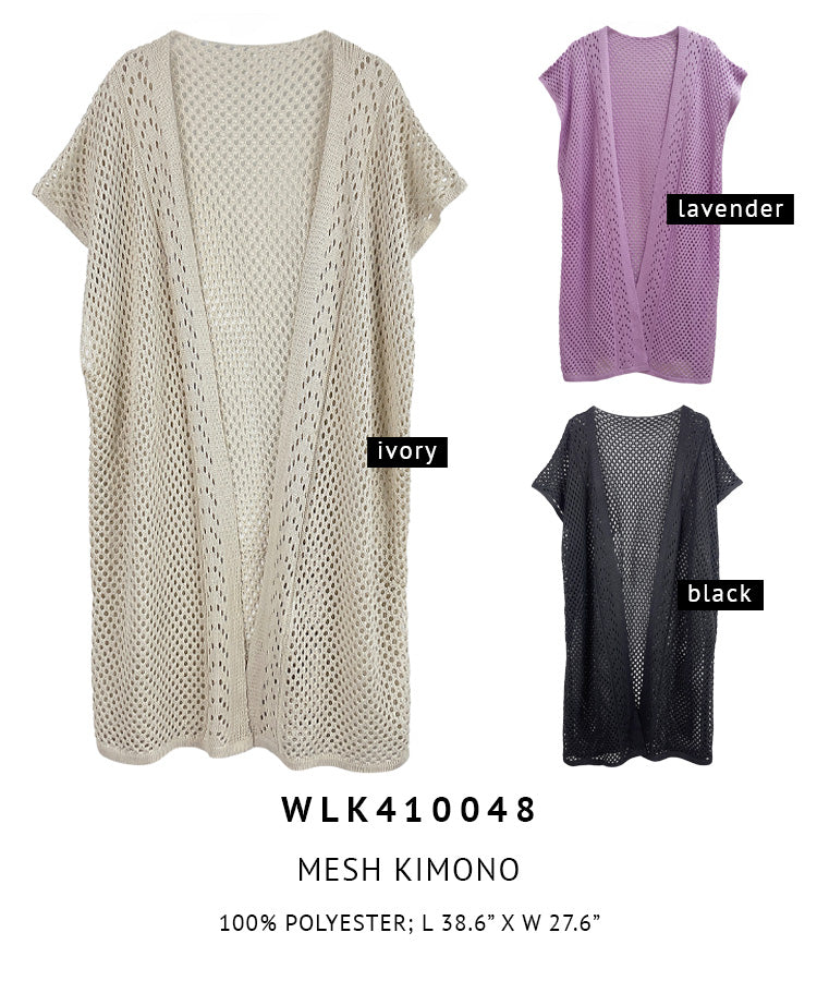 Mesh Kimono