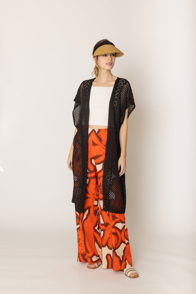 Mesh Kimono