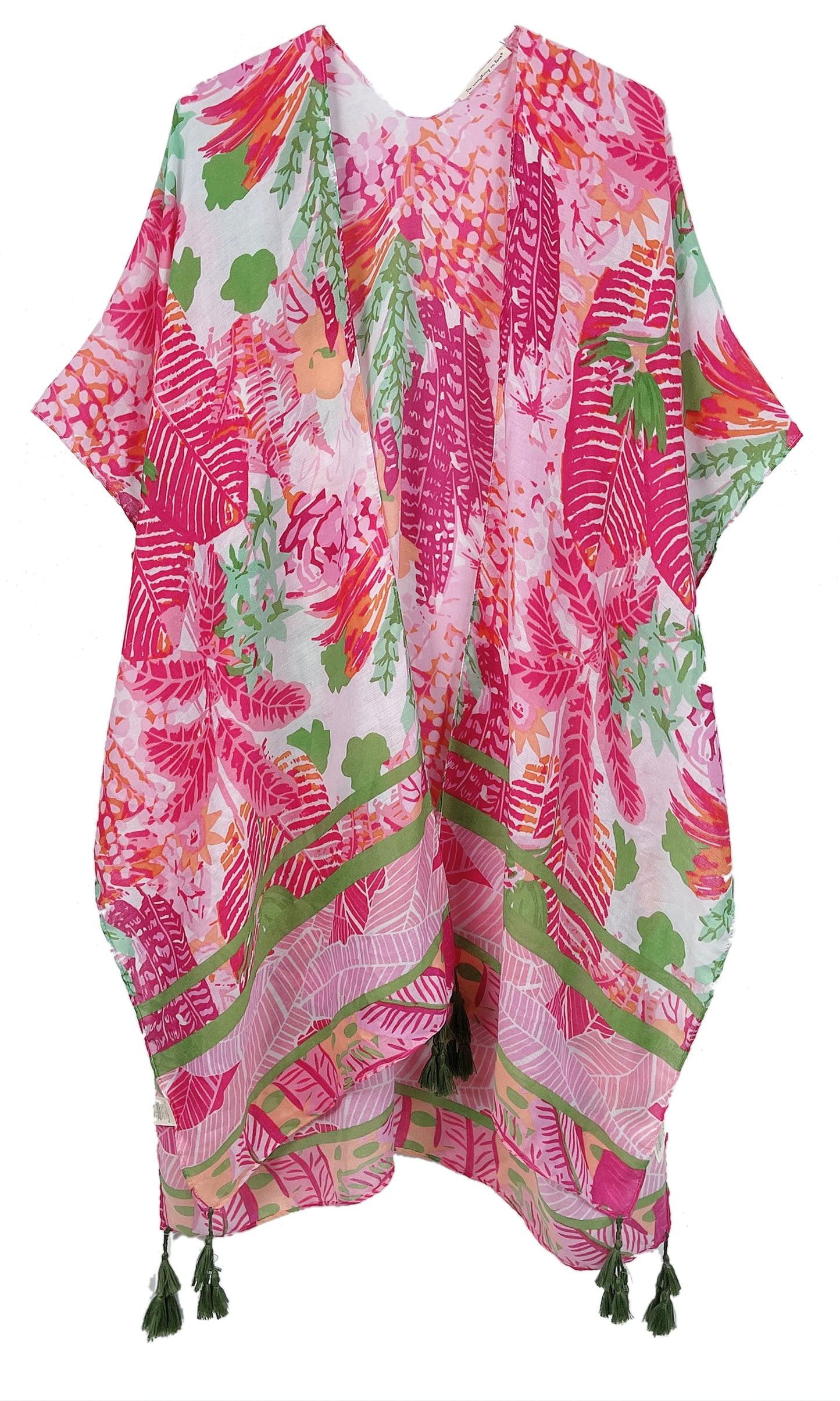 Floral Print Kimono