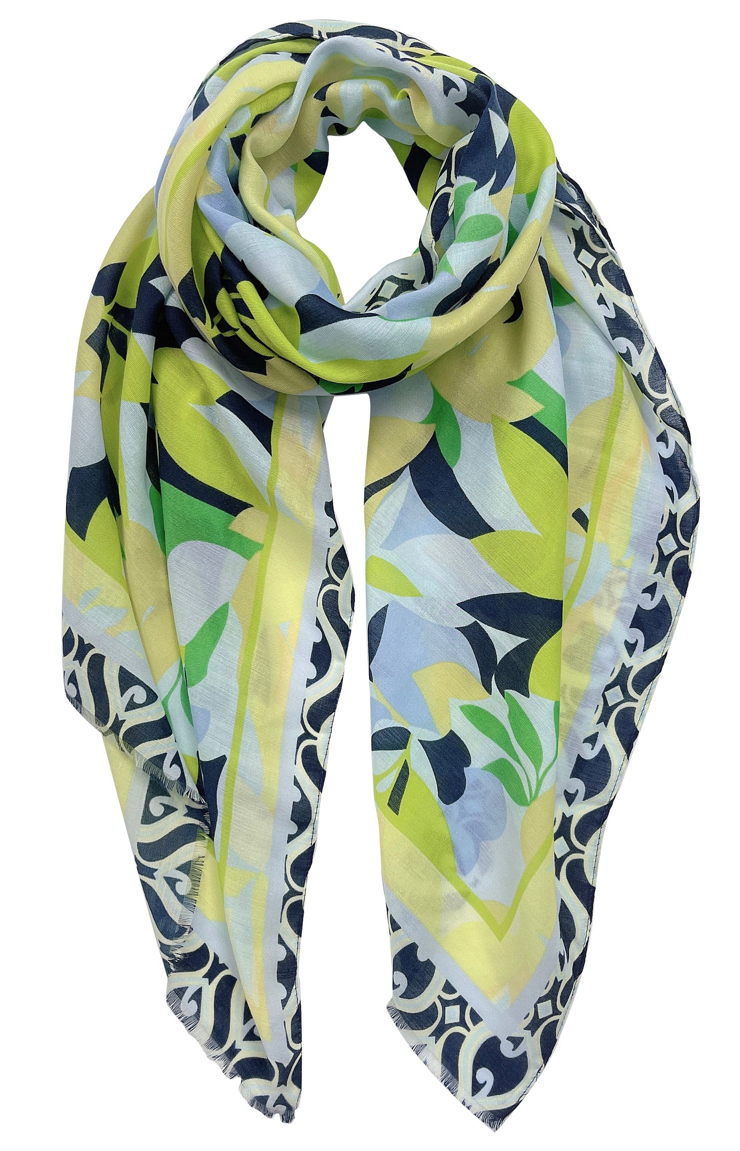 Floral Print Scarf