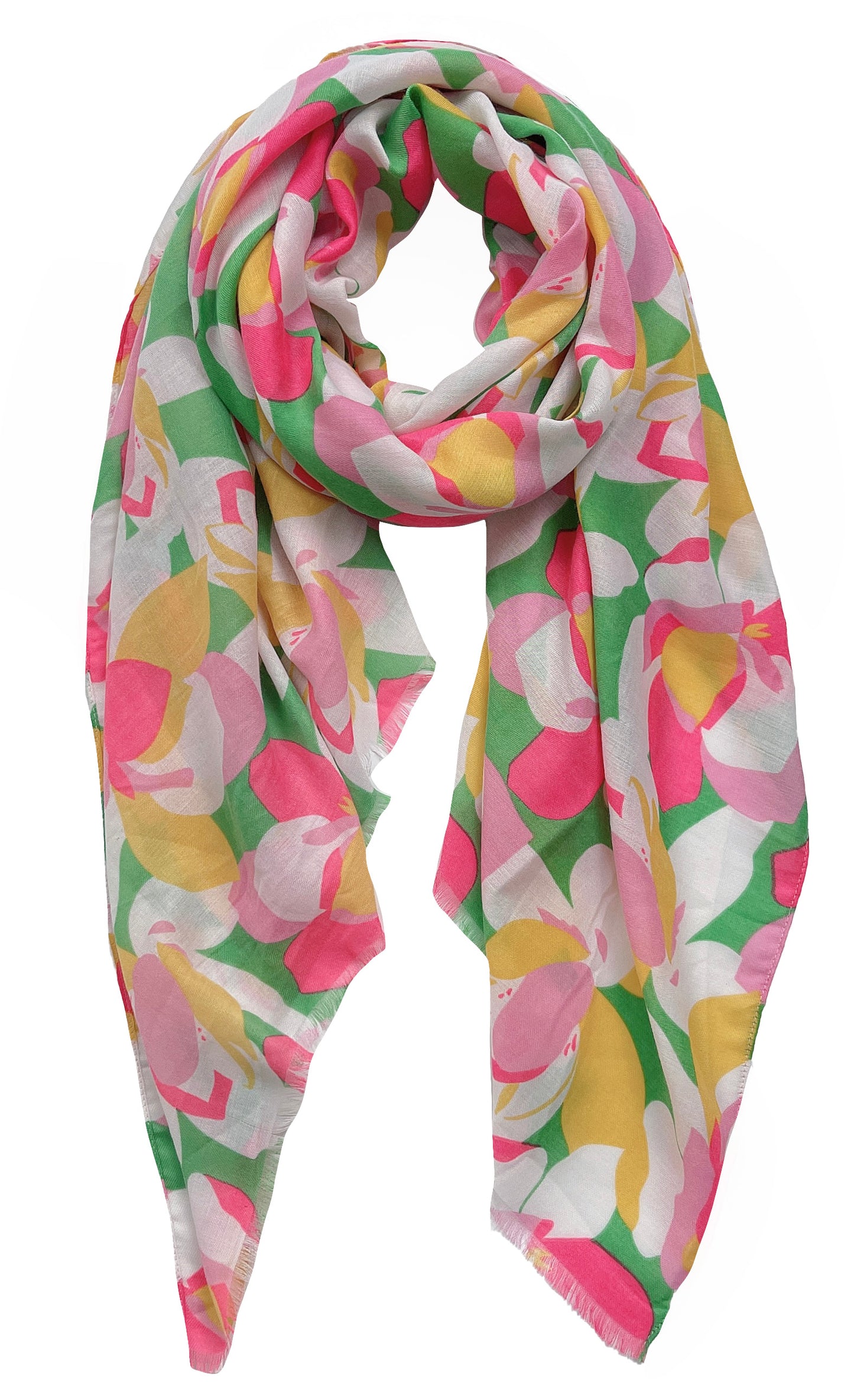 Floral Print Scarf