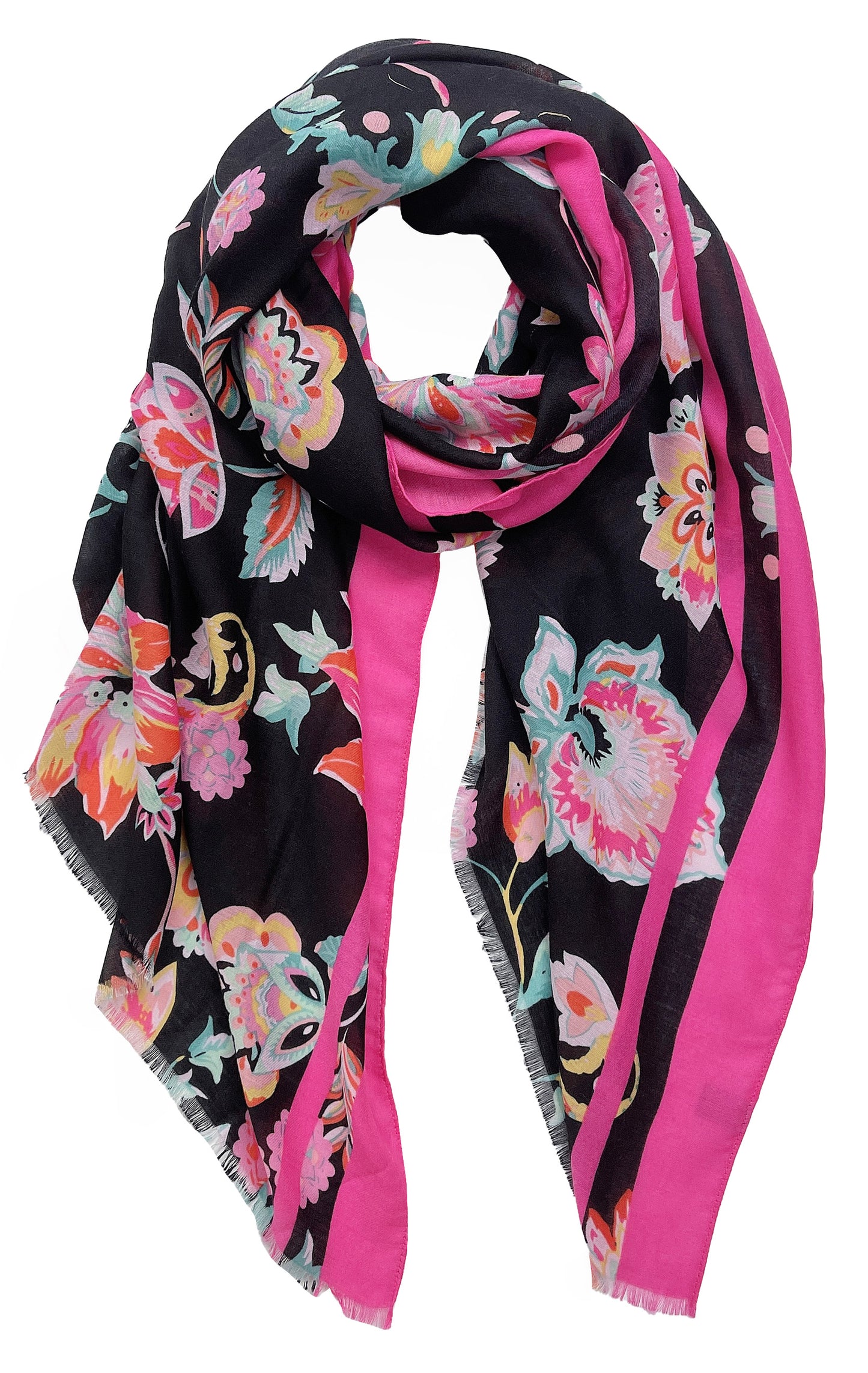 Floral Print Scarf
