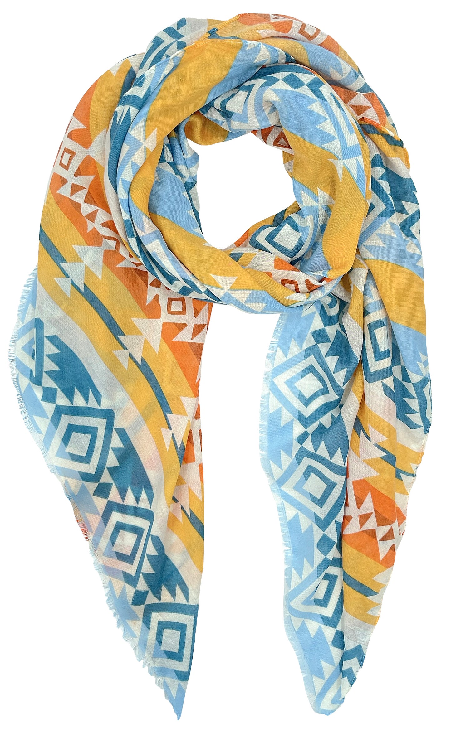 Aztec Print Scarf