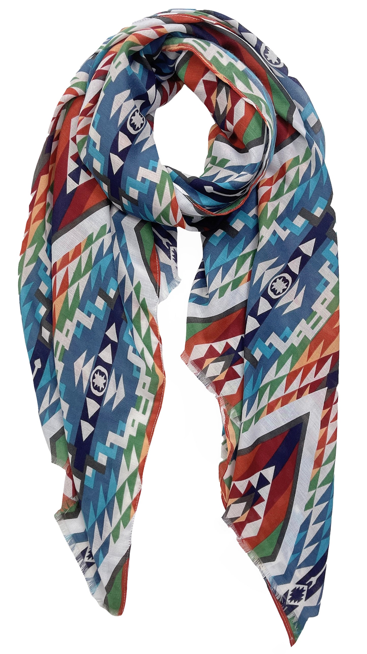 Aztec Print Scarf