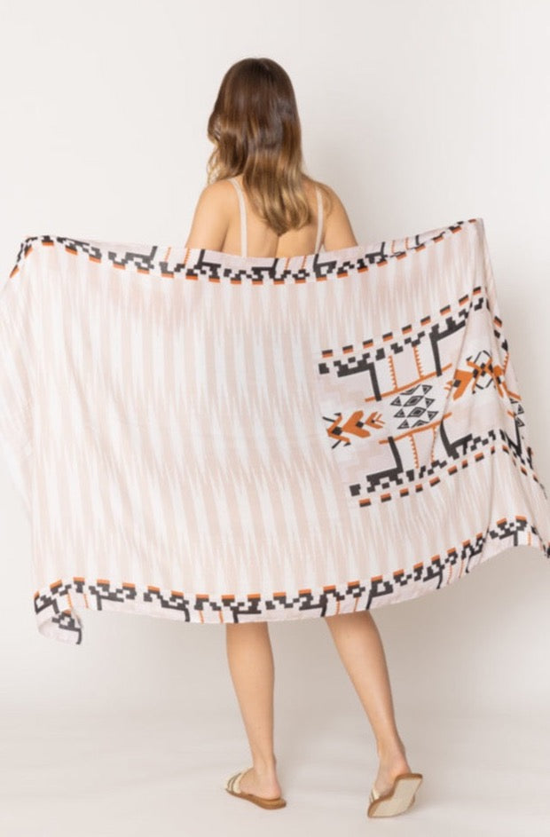Aztec Print Scarf