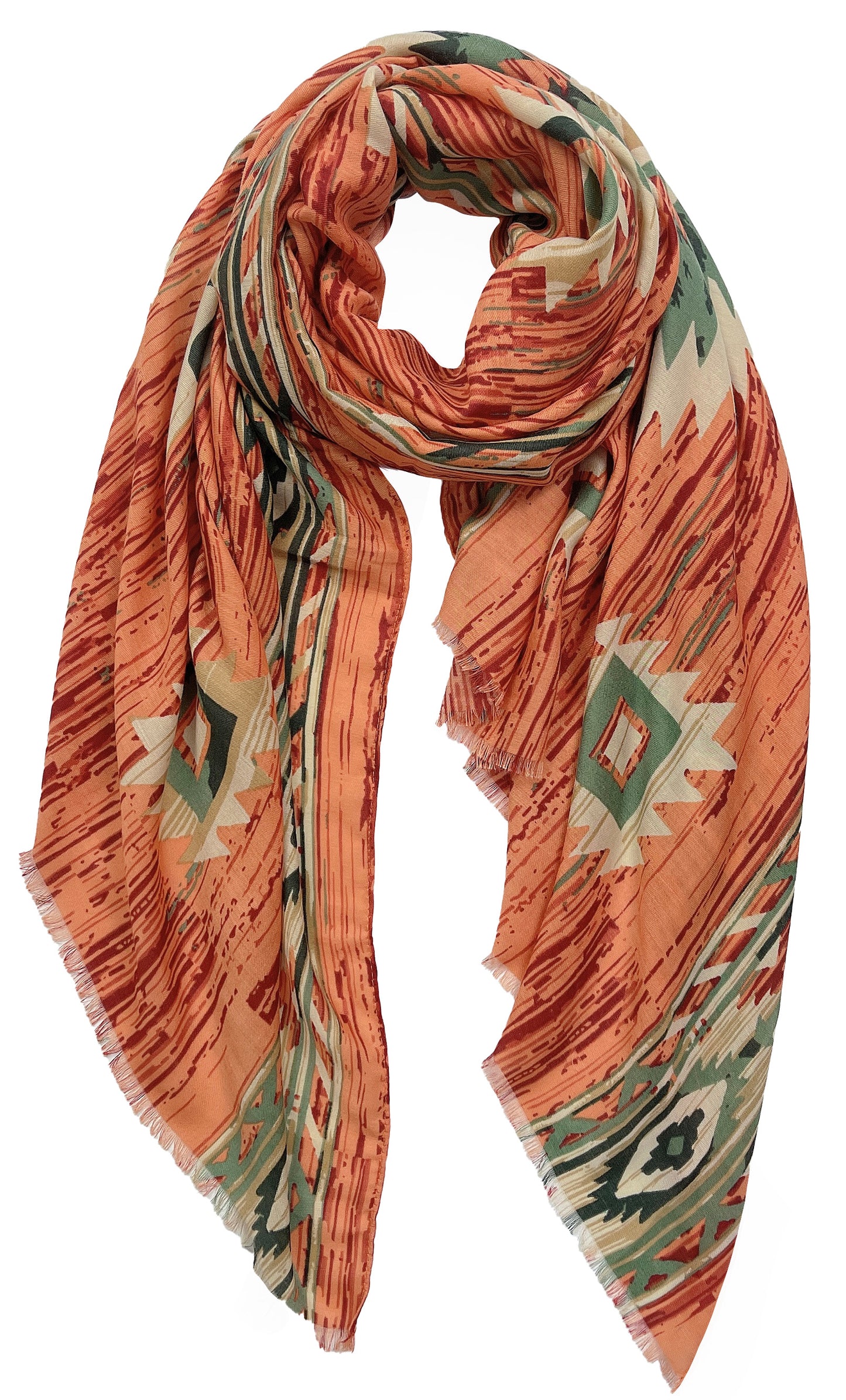 Aztec Print Scarf