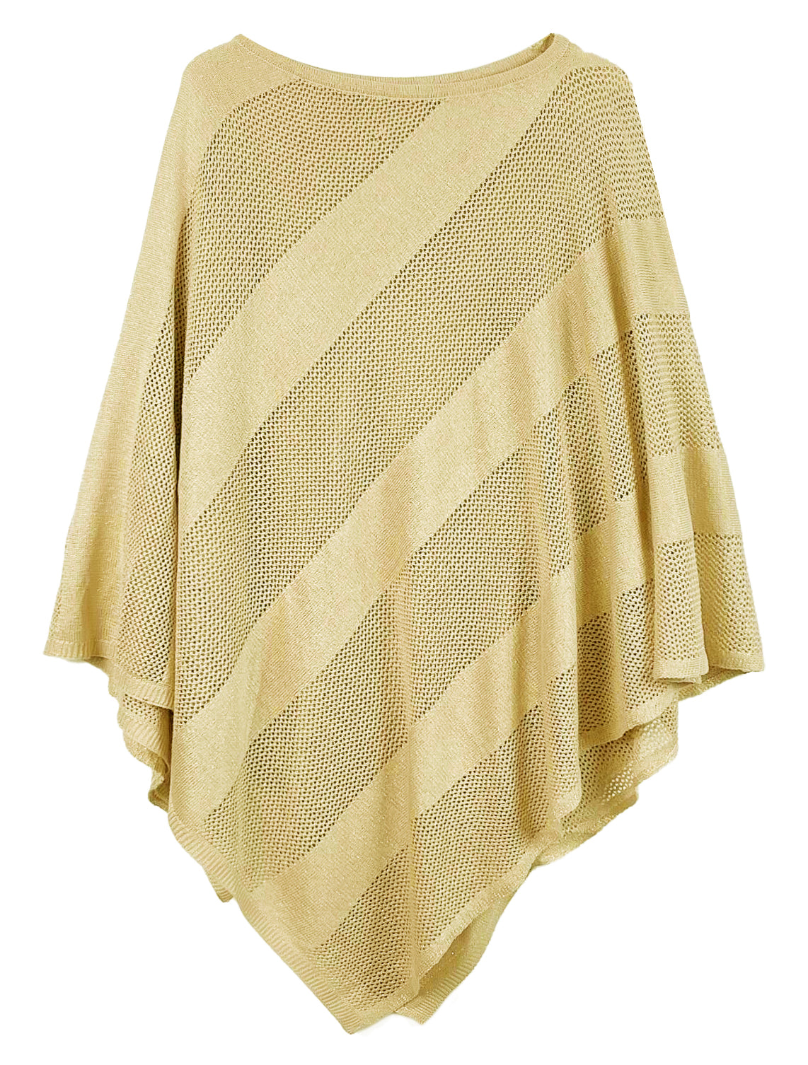 Lurex Mesh Poncho