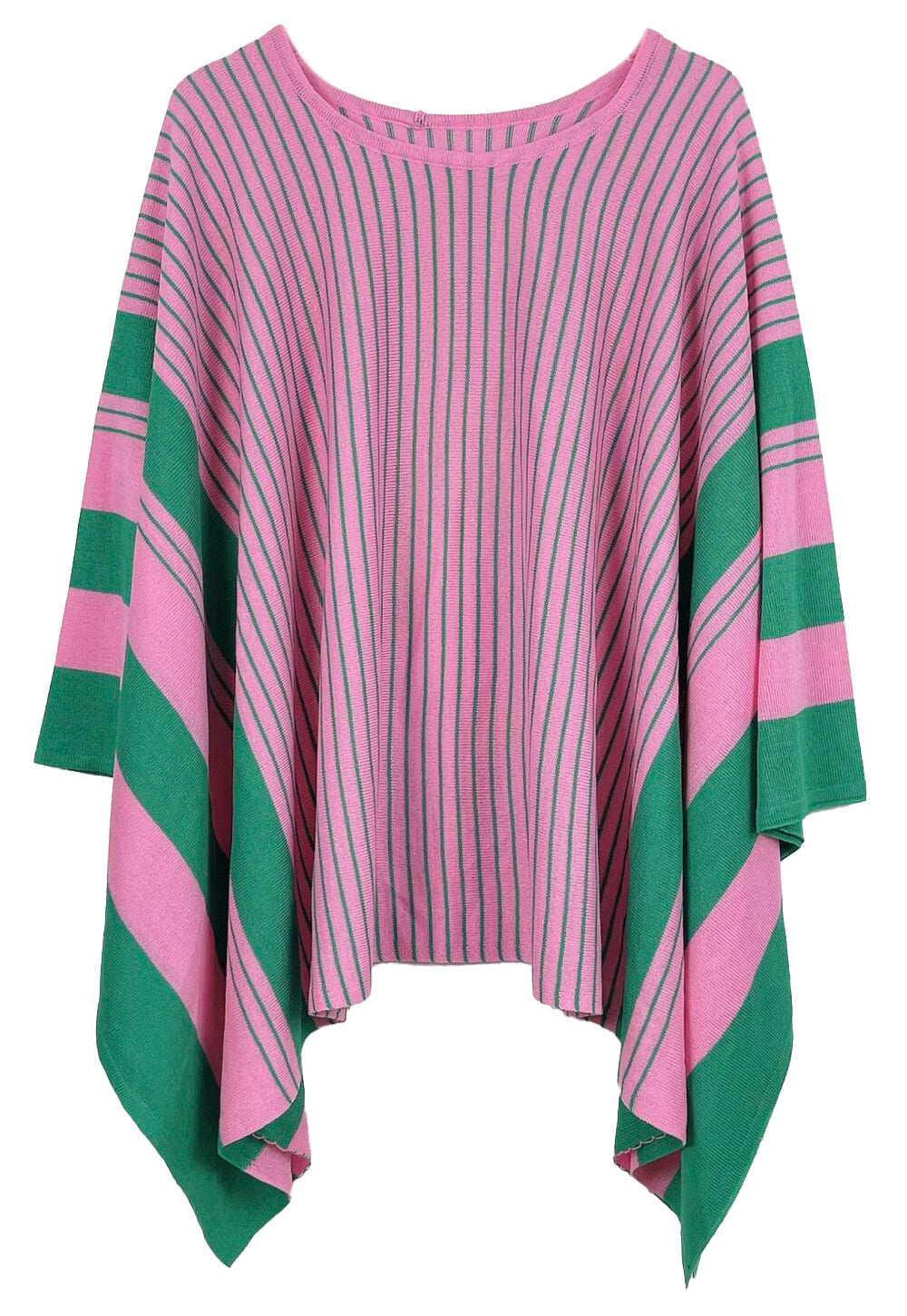 Stripe Poncho