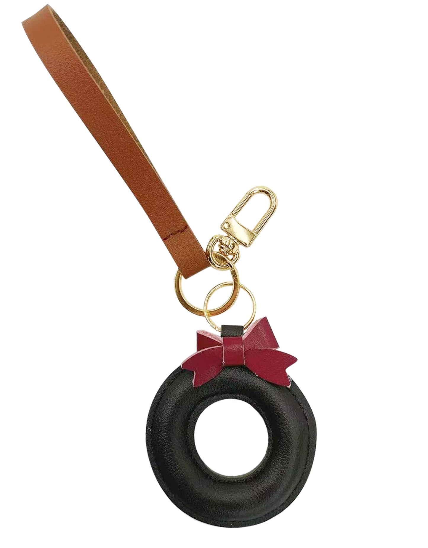 Bow Alphabet Key Chain