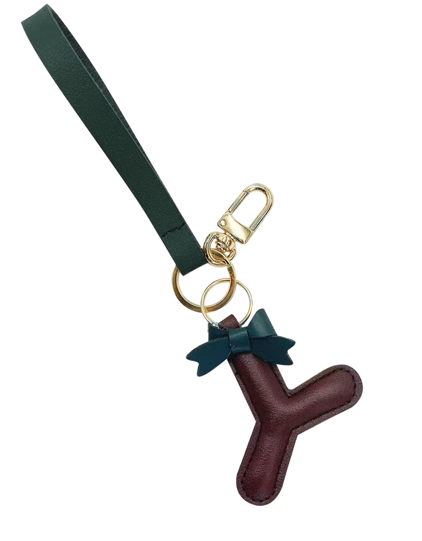 Bow Alphabet Key Chain