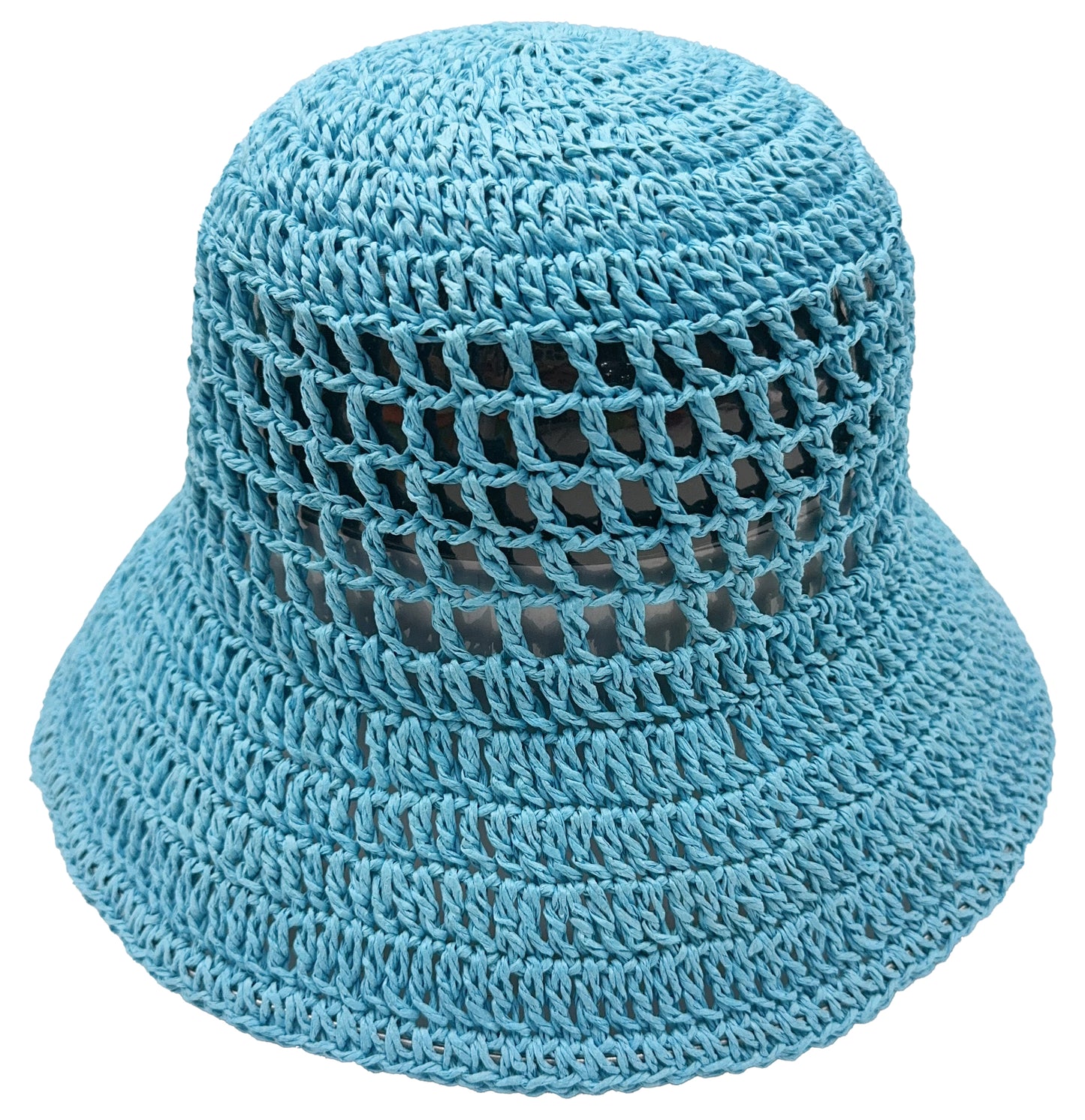 Solid Straw Bucket Hat