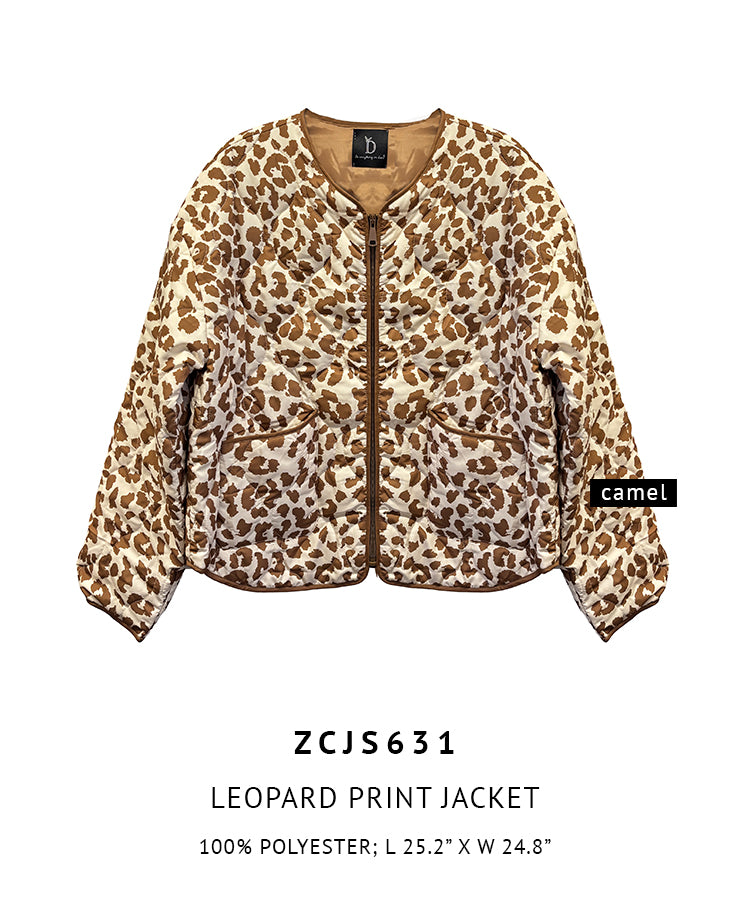 Leopard Print Jacket