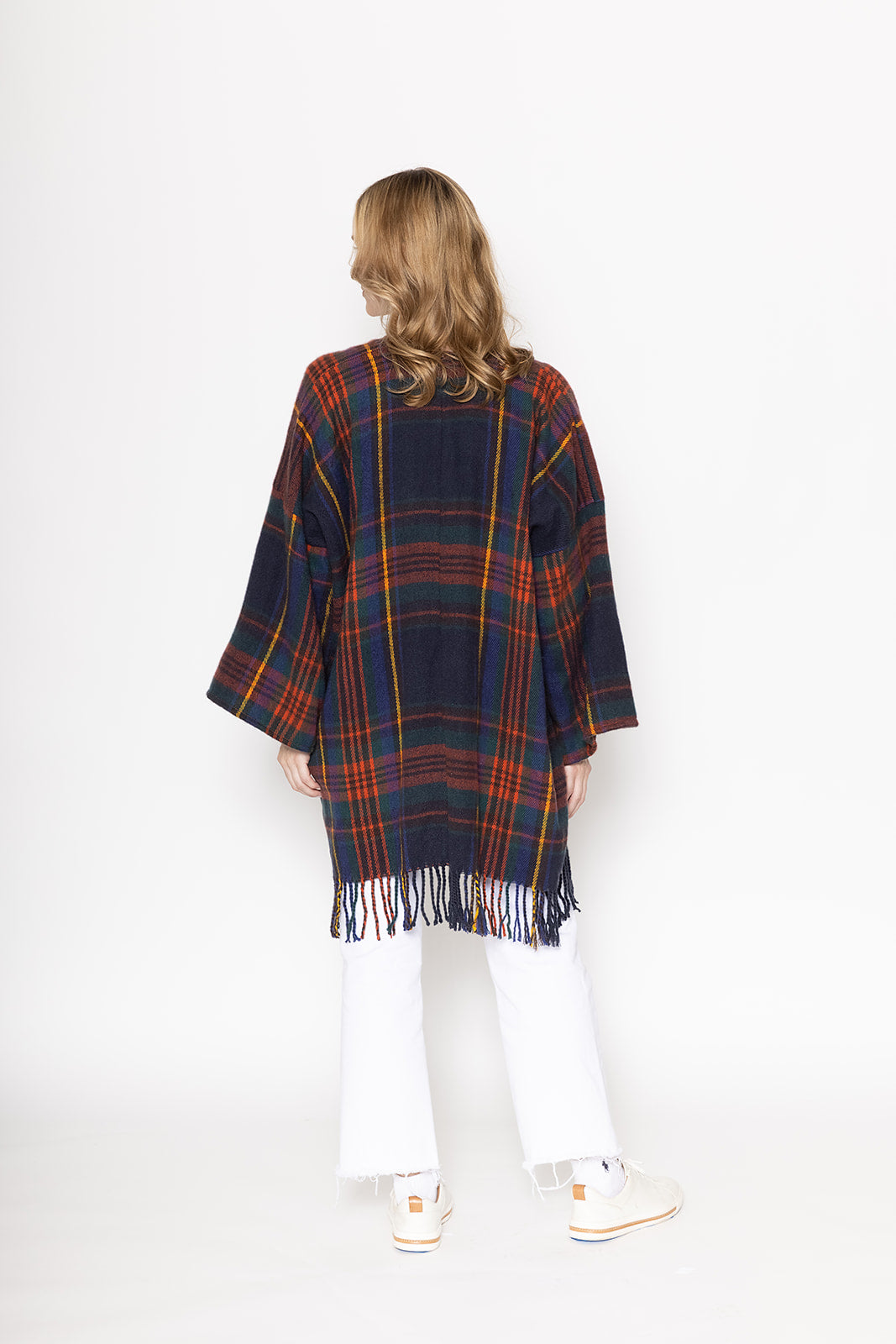 Plaid Kimono