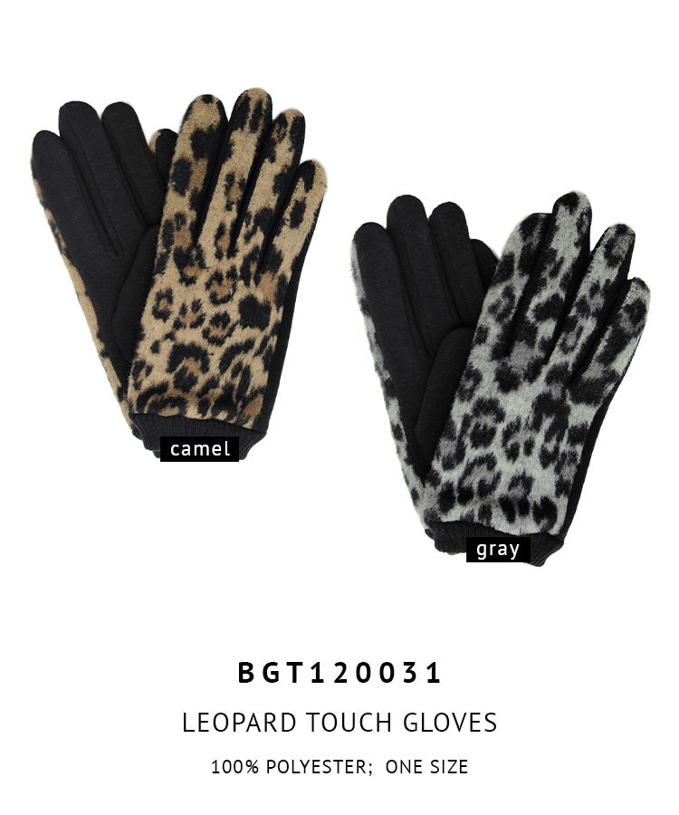 Shop for KW Fashion Leopard Touch Gloves at doeverythinginloveny.com wholesale fashion accessories
