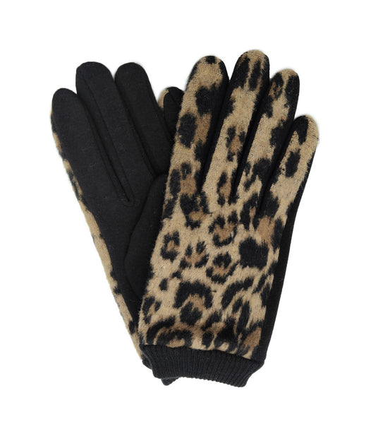 Shop for KW Fashion Leopard Touch Gloves at doeverythinginloveny.com wholesale fashion accessories