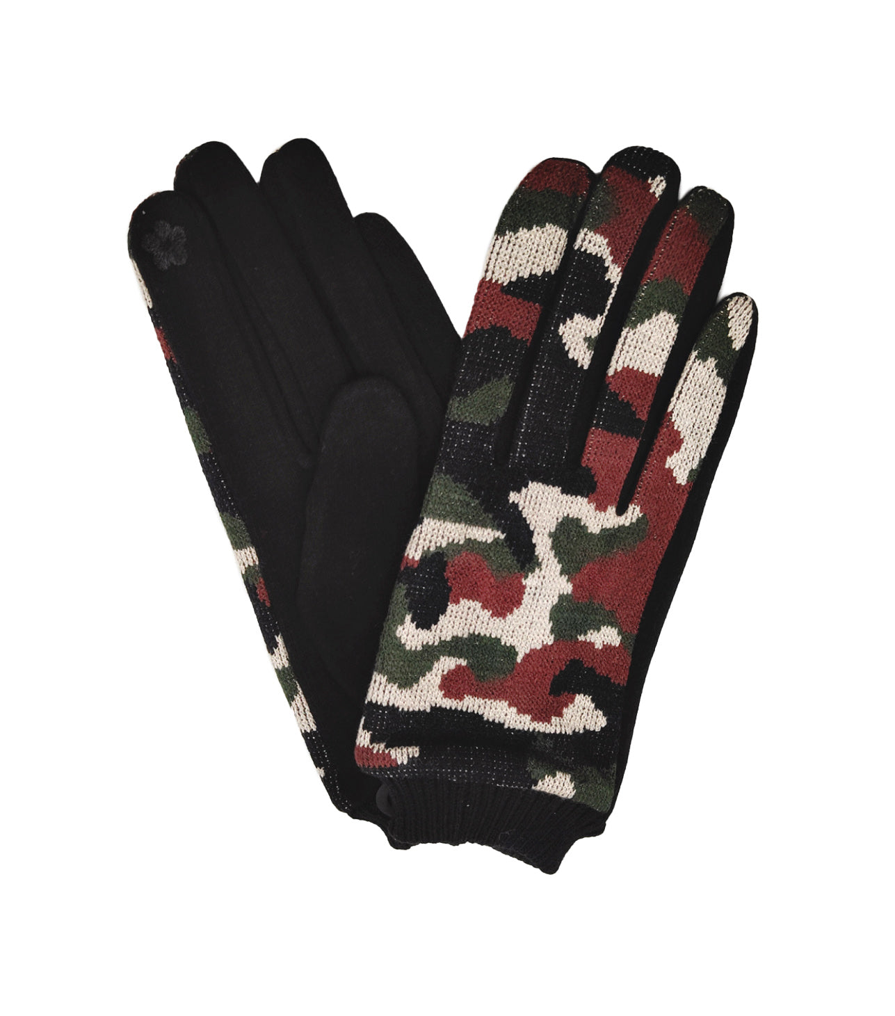 Shop for KW Fashion Camo Touch Gloves at doeverythinginloveny.com wholesale fashion accessories