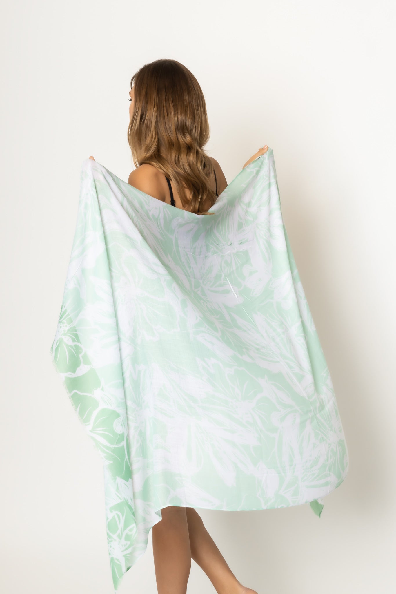 Flower Print Scarf