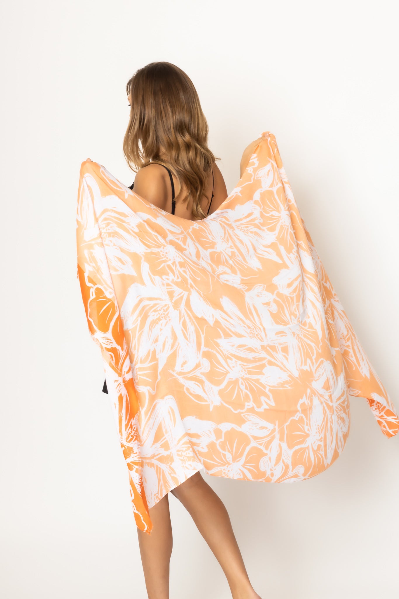 Flower Print Scarf