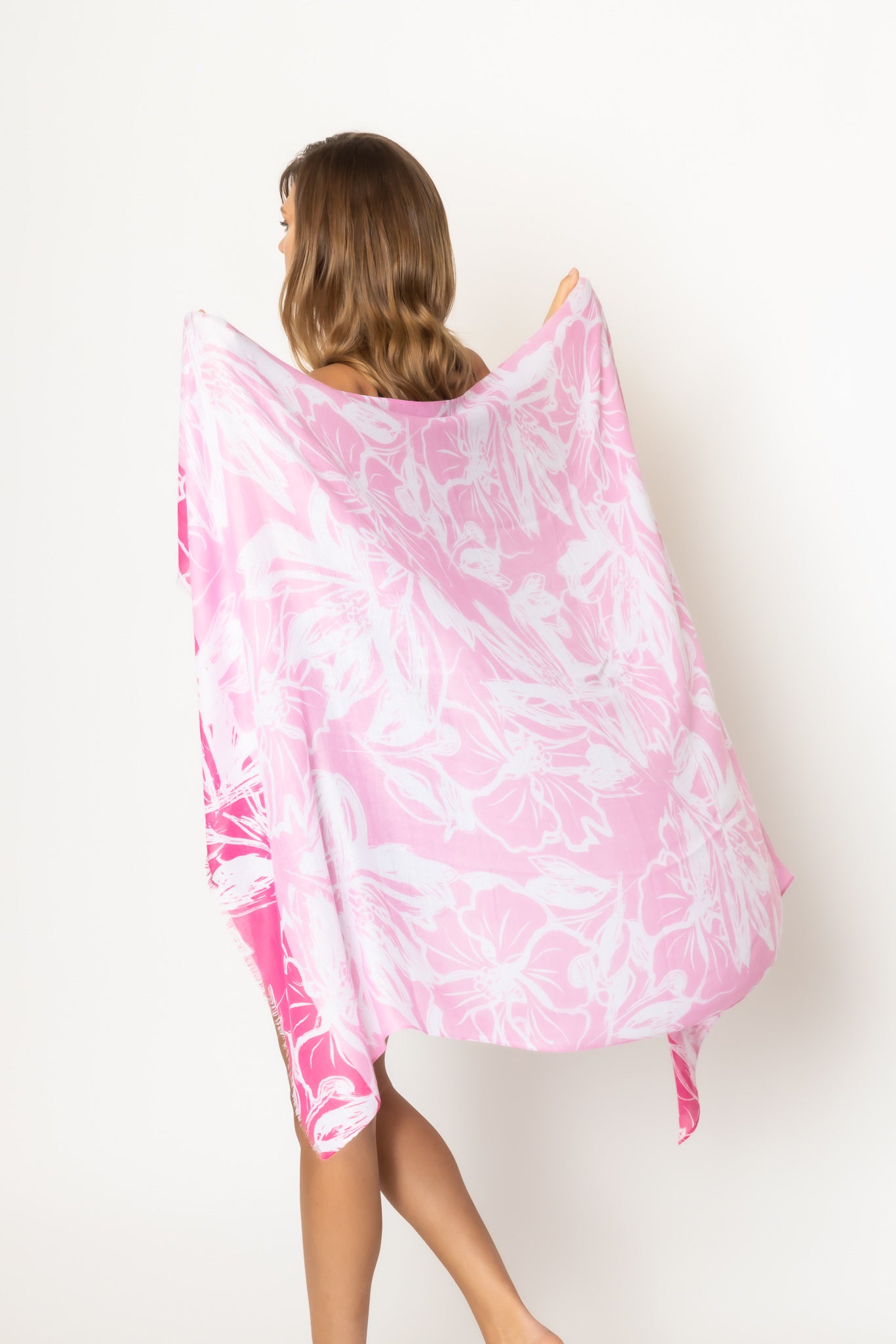 Flower Print Scarf