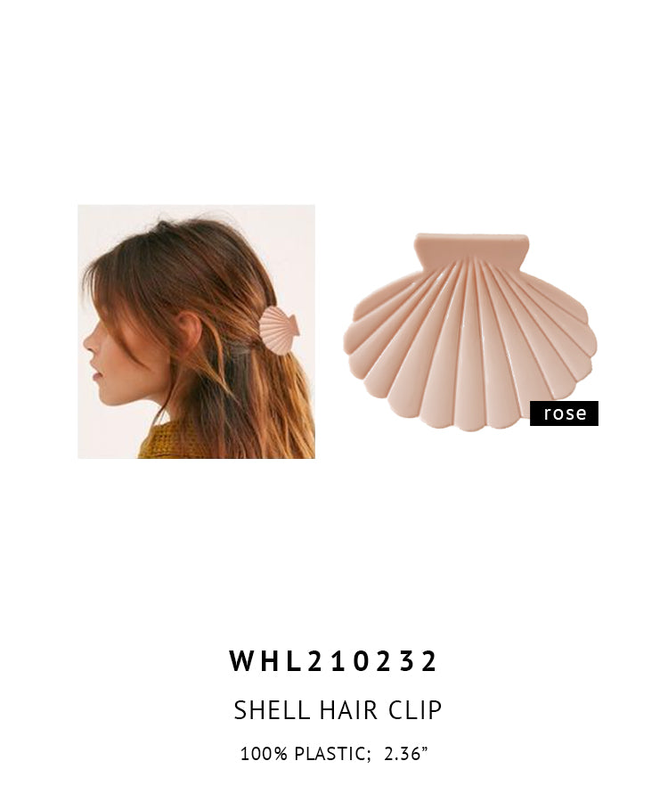 Shell Hair Clip
