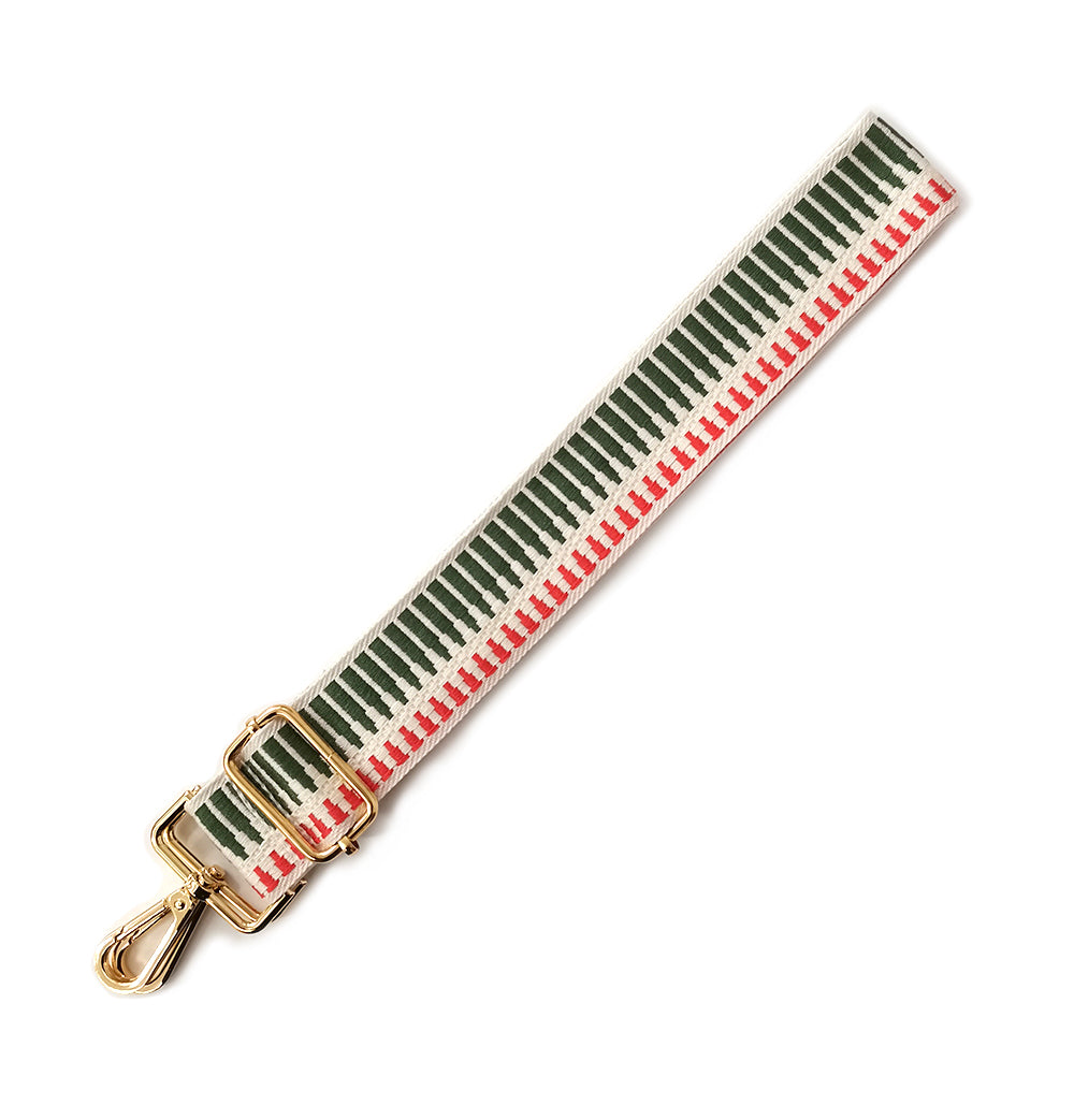 Colorblock Stripe Bag Strap