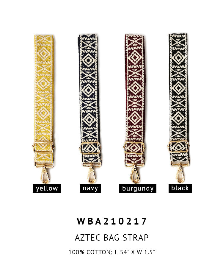 Shop for KW Fashion Aztec Bag Strap at doeverythinginloveny.com wholesale fashion accessories