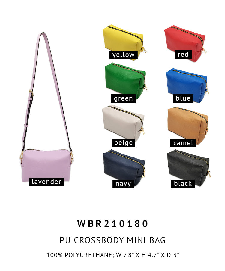 Shop for KW Fashion PU Crssbody Mini Bag at doeverythinginloveny.com wholesale fashion accessories