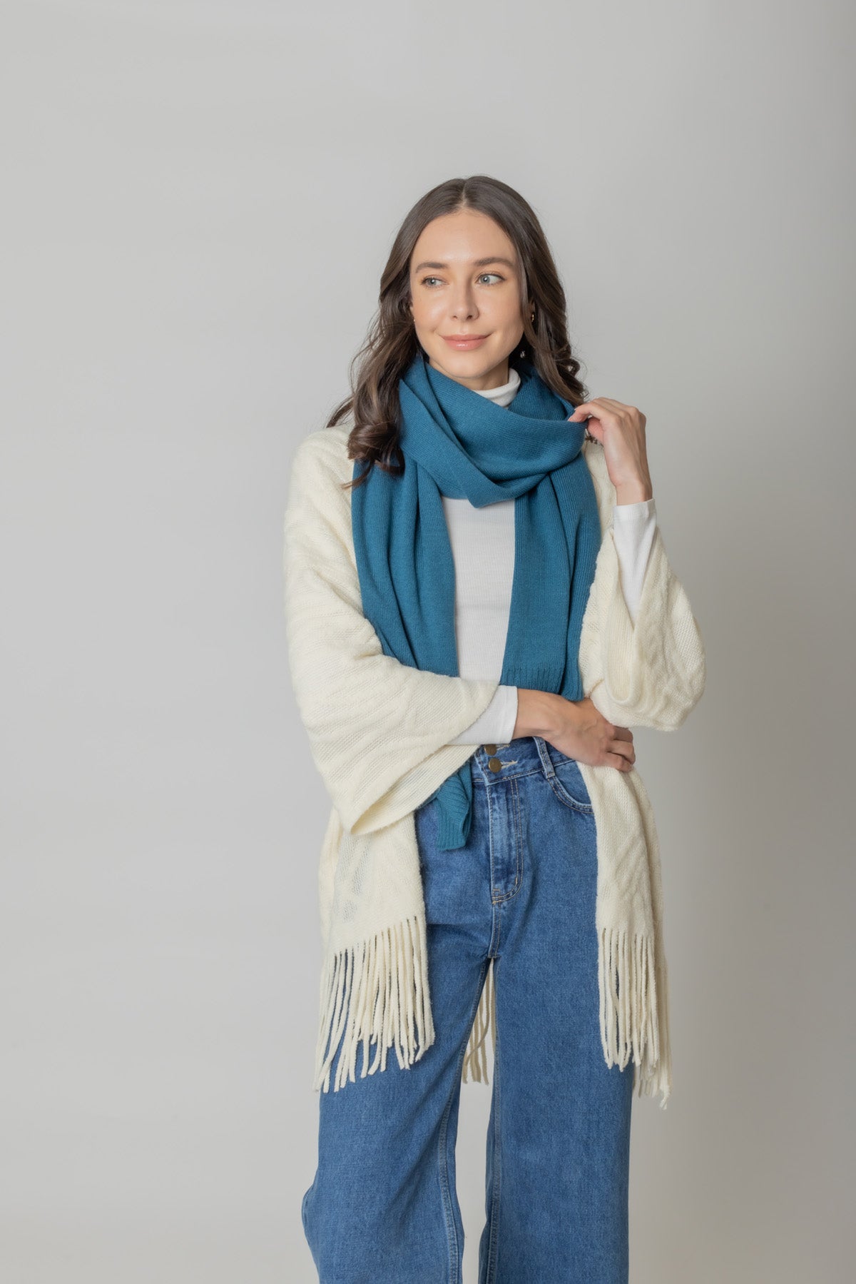 Solid Knit Scarf