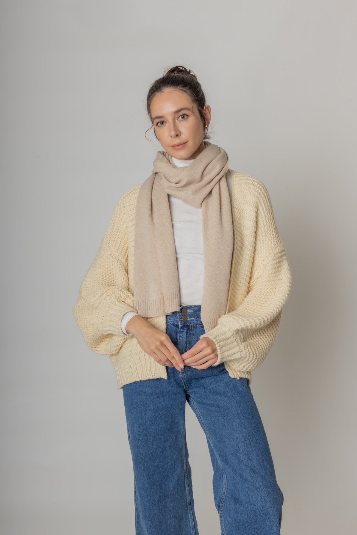 Solid Knit Scarf
