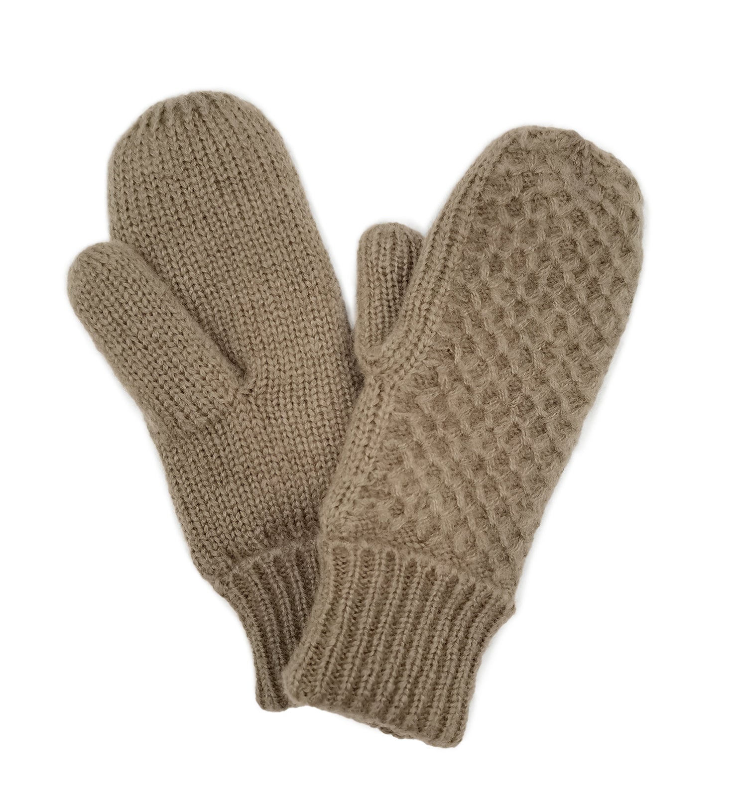 Shop for KW Fashion Cable Knit Mittens With Sherpa Lining at doeverythinginloveny.com wholesale fashion accessories