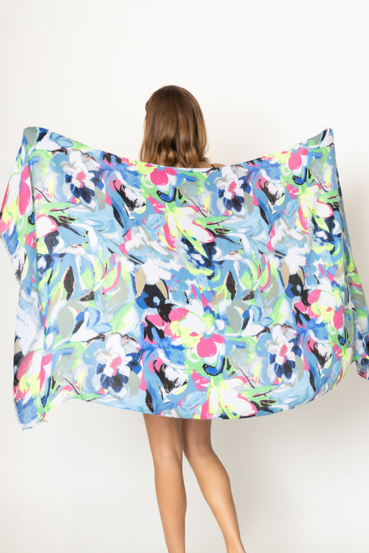 Abstract Print Scarf