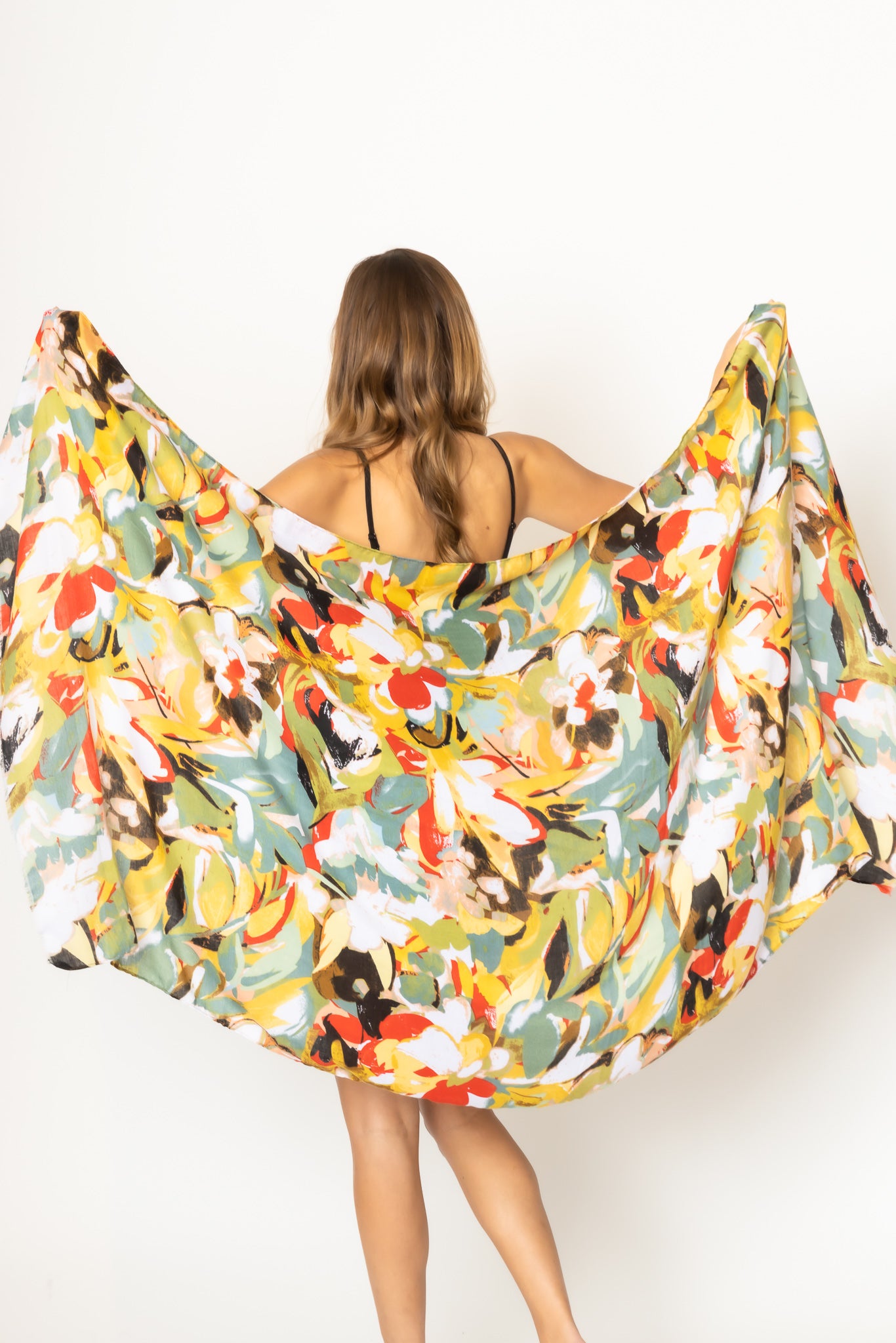 Abstract Print Scarf