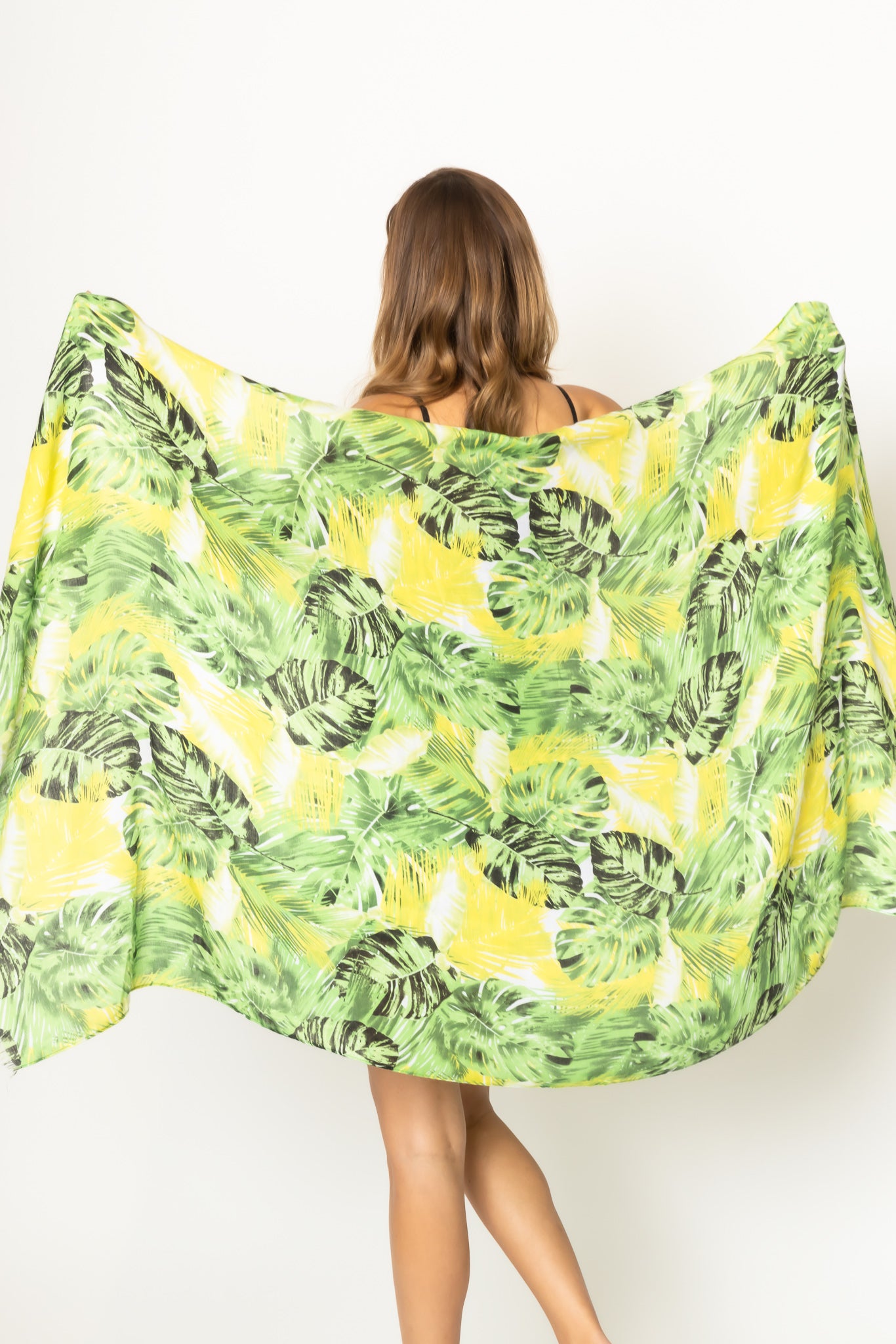 Leaf Print Scarf