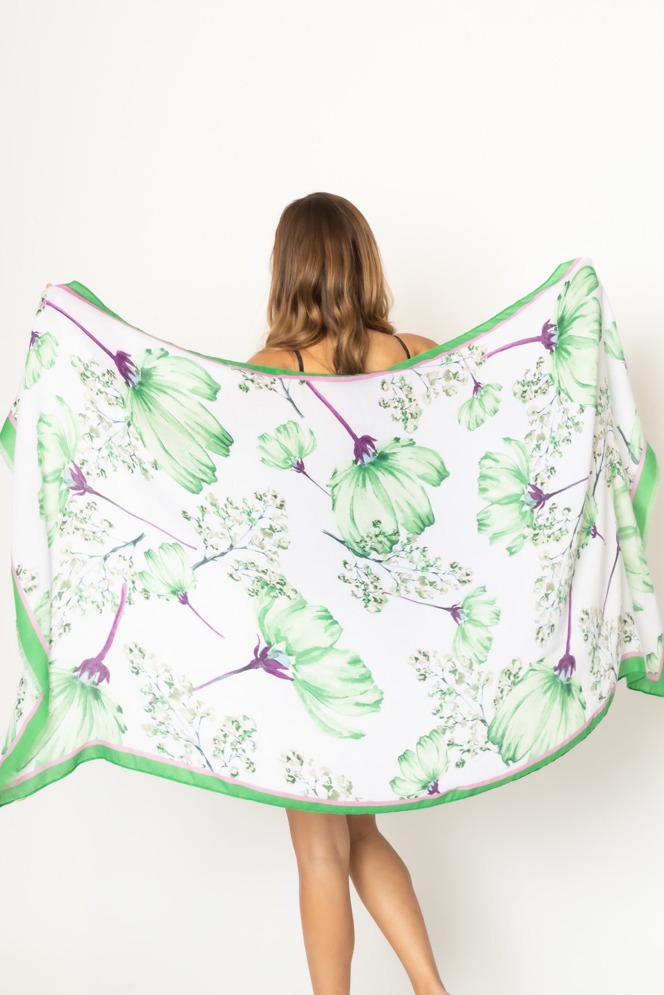 Floral Print Scarf