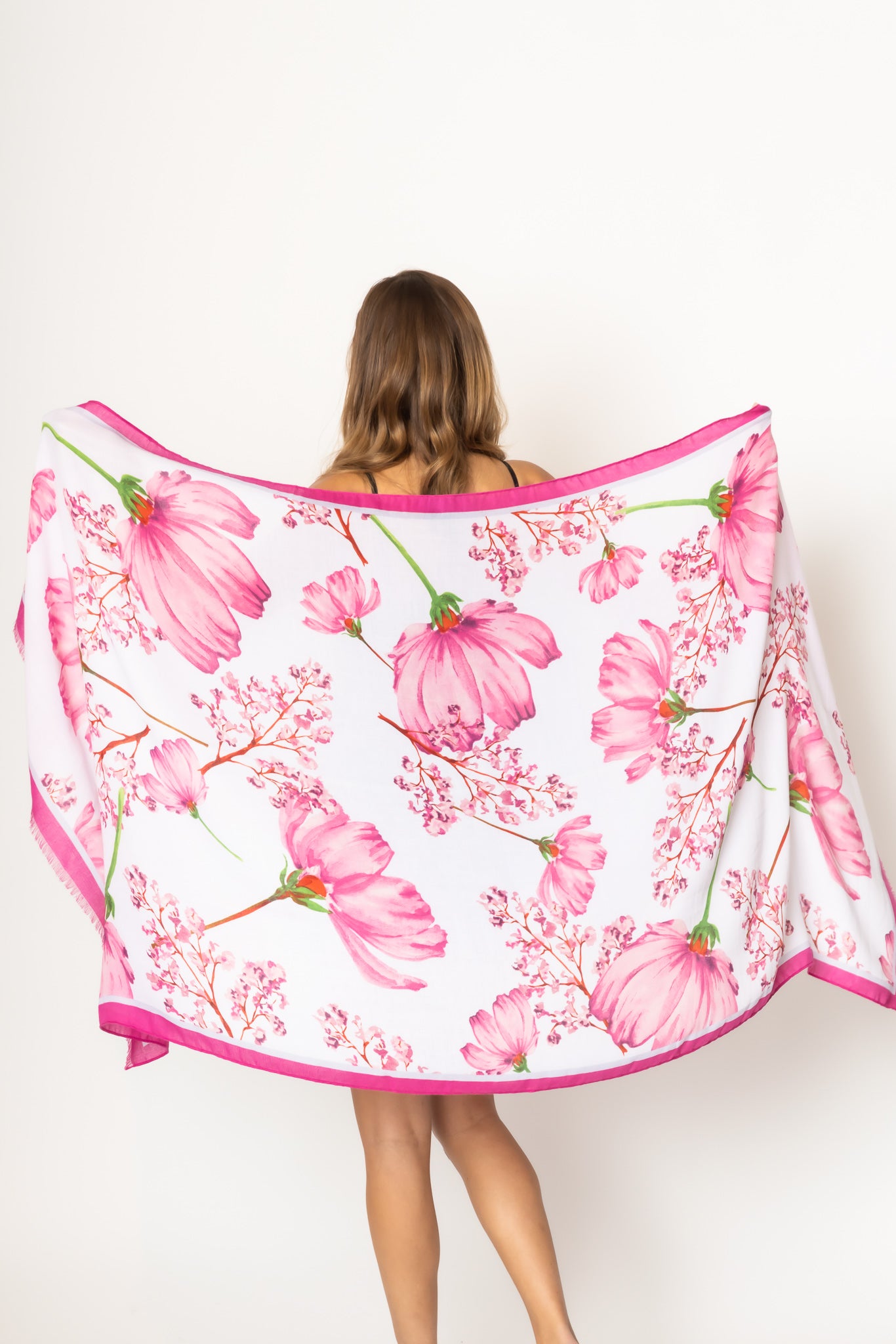 Floral Print Scarf