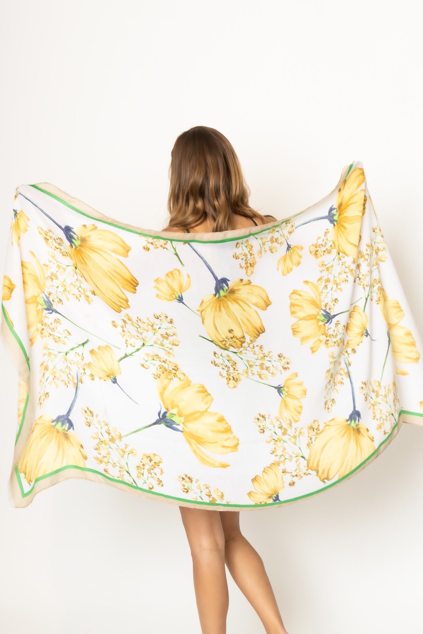 Floral Print Scarf