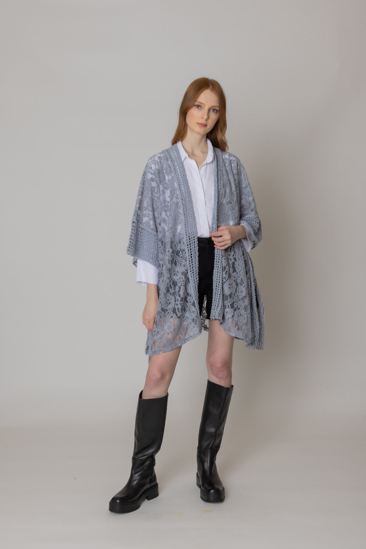 Lace Crochet Kimono