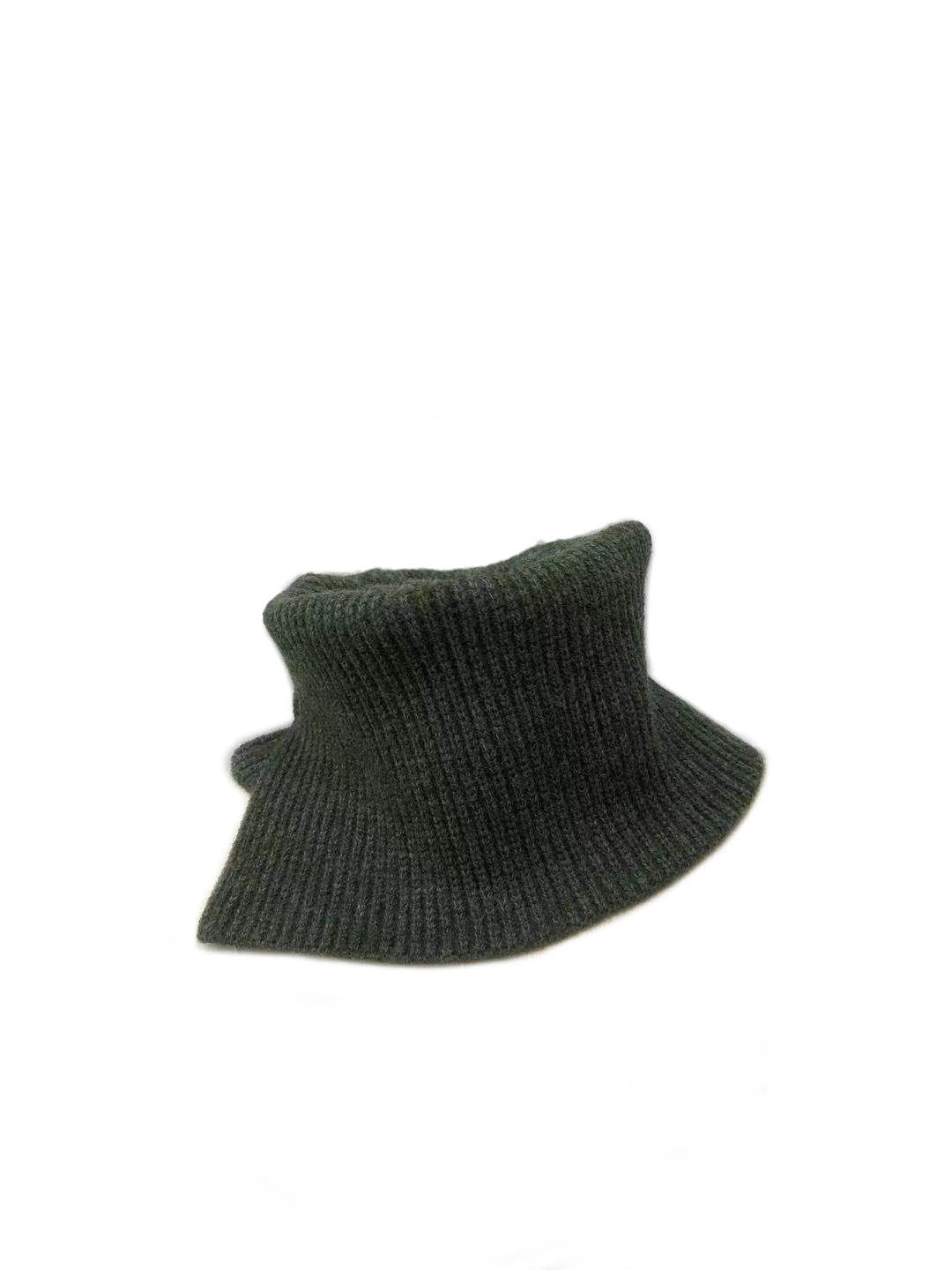 Solid Ribbed Knit Snood