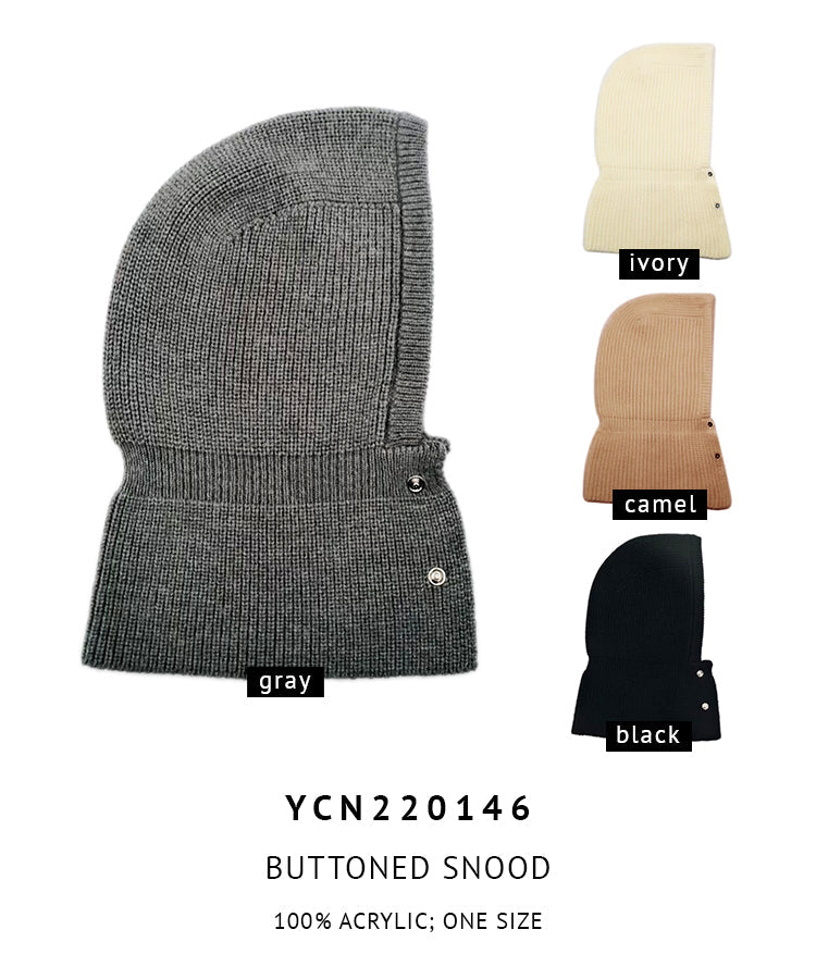 Buttoned Snood
