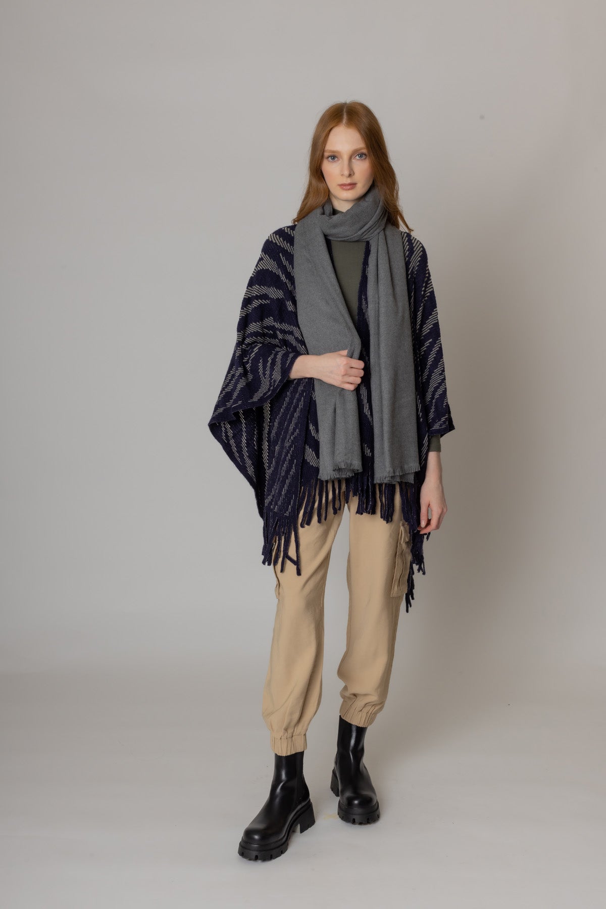 Solid Oversized Oblong Scarf