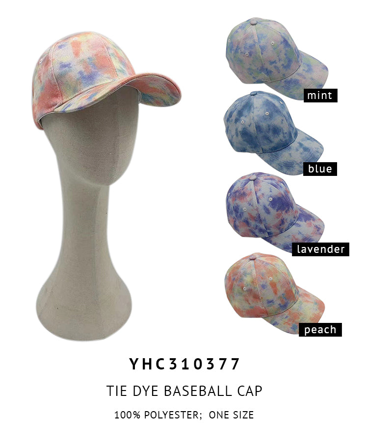 Tie Dye Baseball Cap