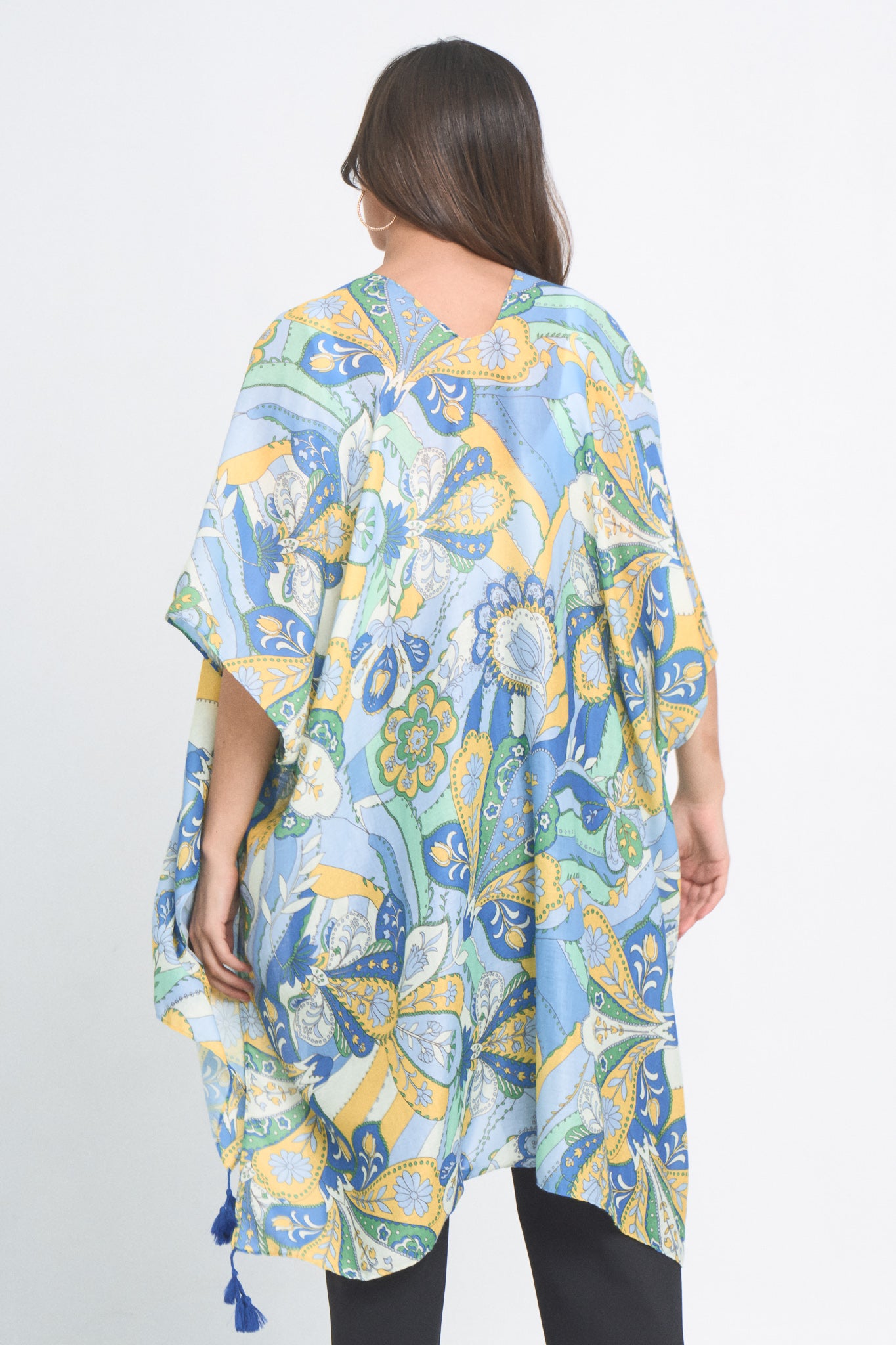 Paisley Print Kimono