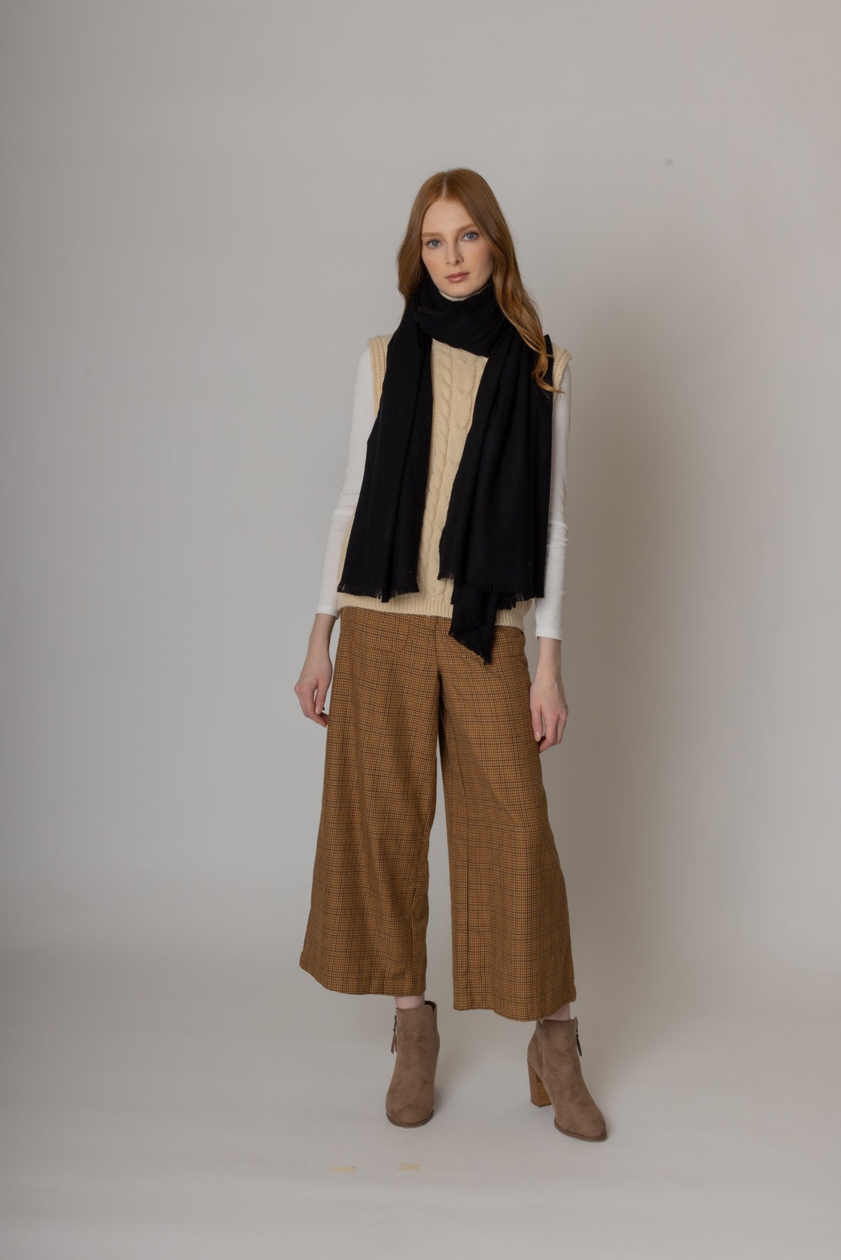 Solid Oversized Oblong Scarf
