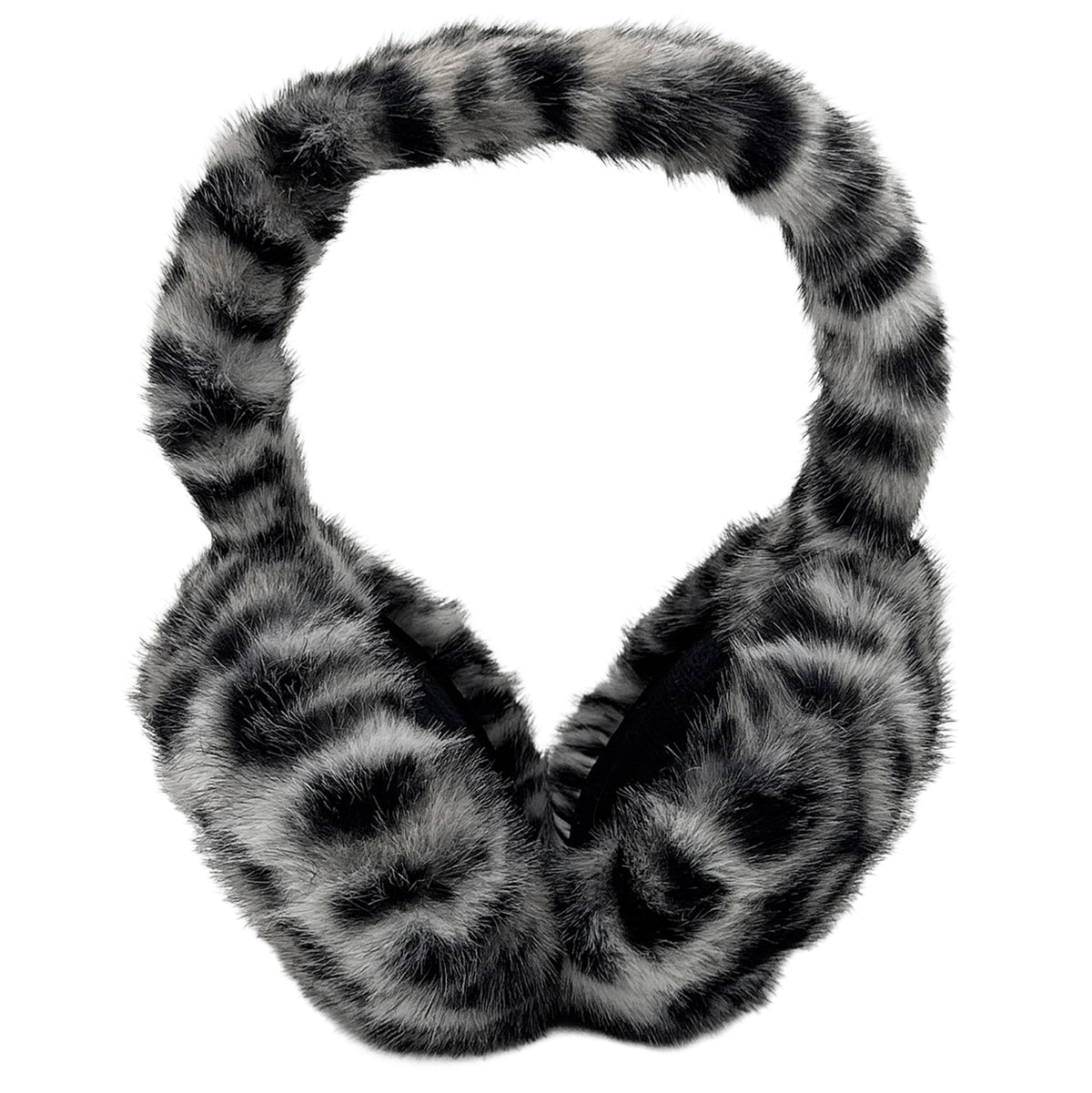 Leopard Print Faux Fur Ear Muffs