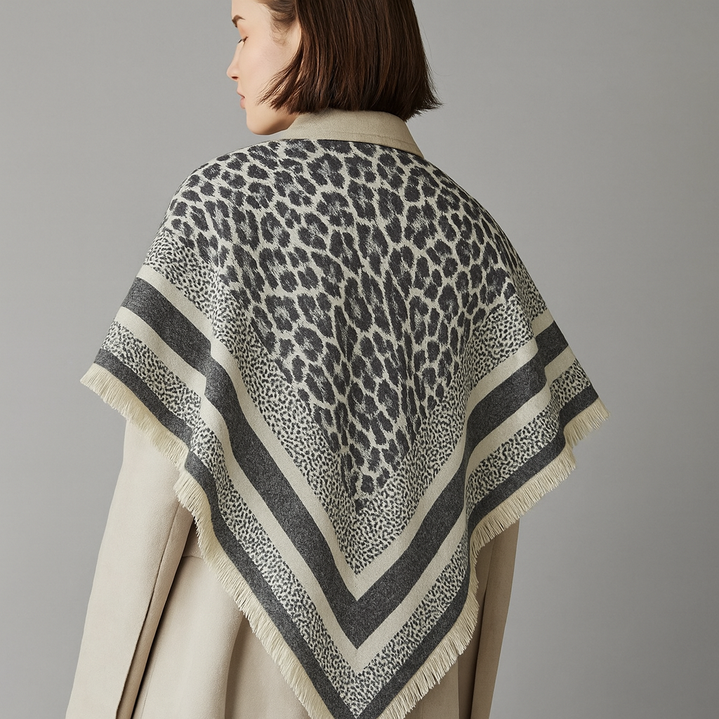 Leopard Print Scarf