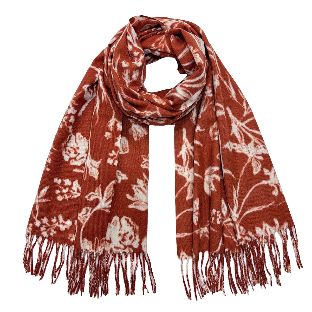 Flower Print Scarf