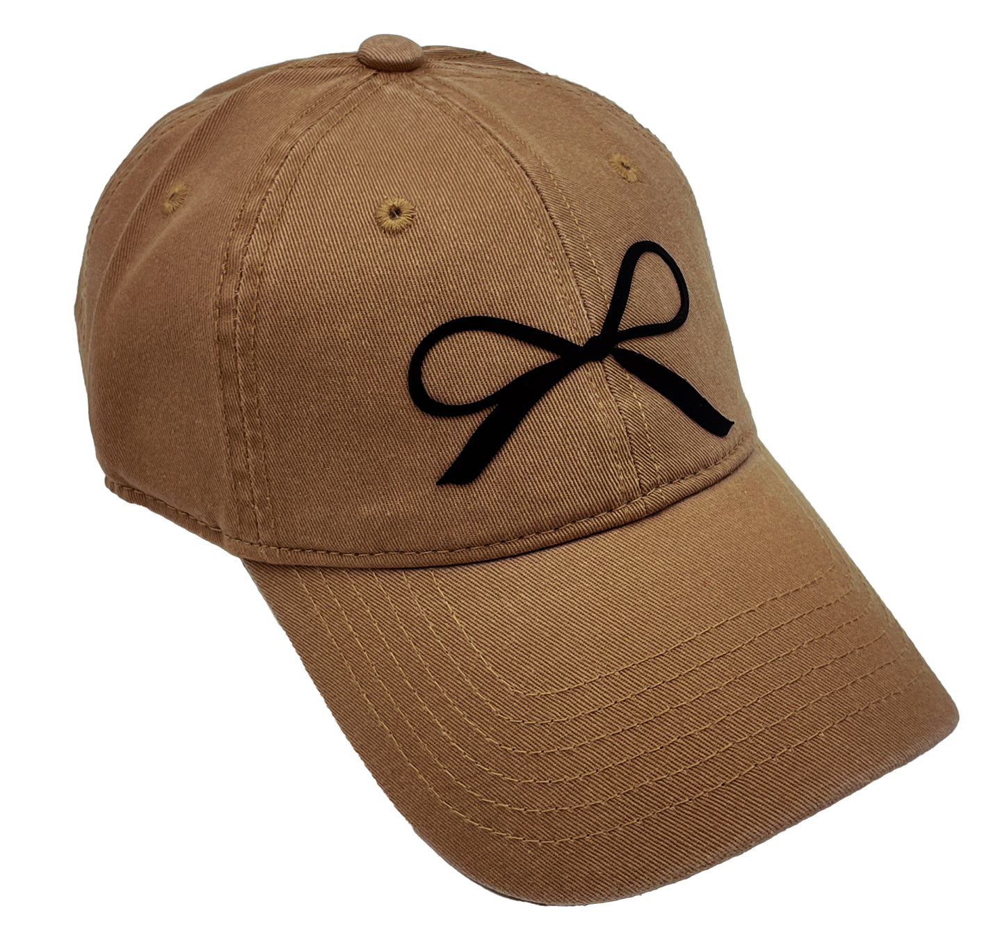 Rubber Bow Baseball Cap